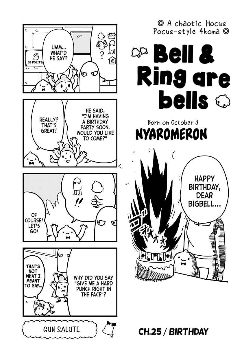 Page 1 Chapter 25 Bell & Ring wa Kane