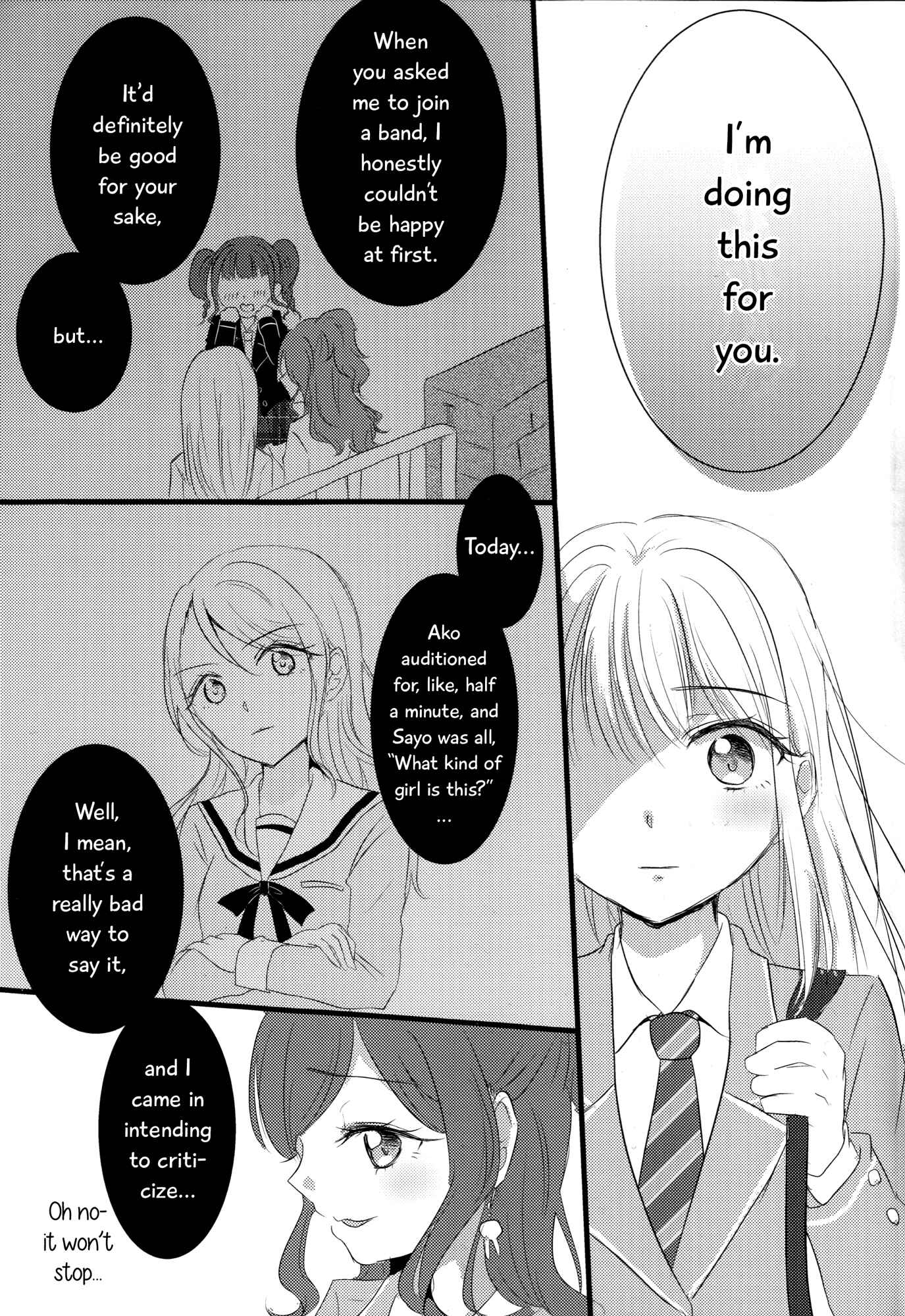Page 4 Chapter 1 BanG Dream! - Yukina, My One and Only. (Doujinshi)