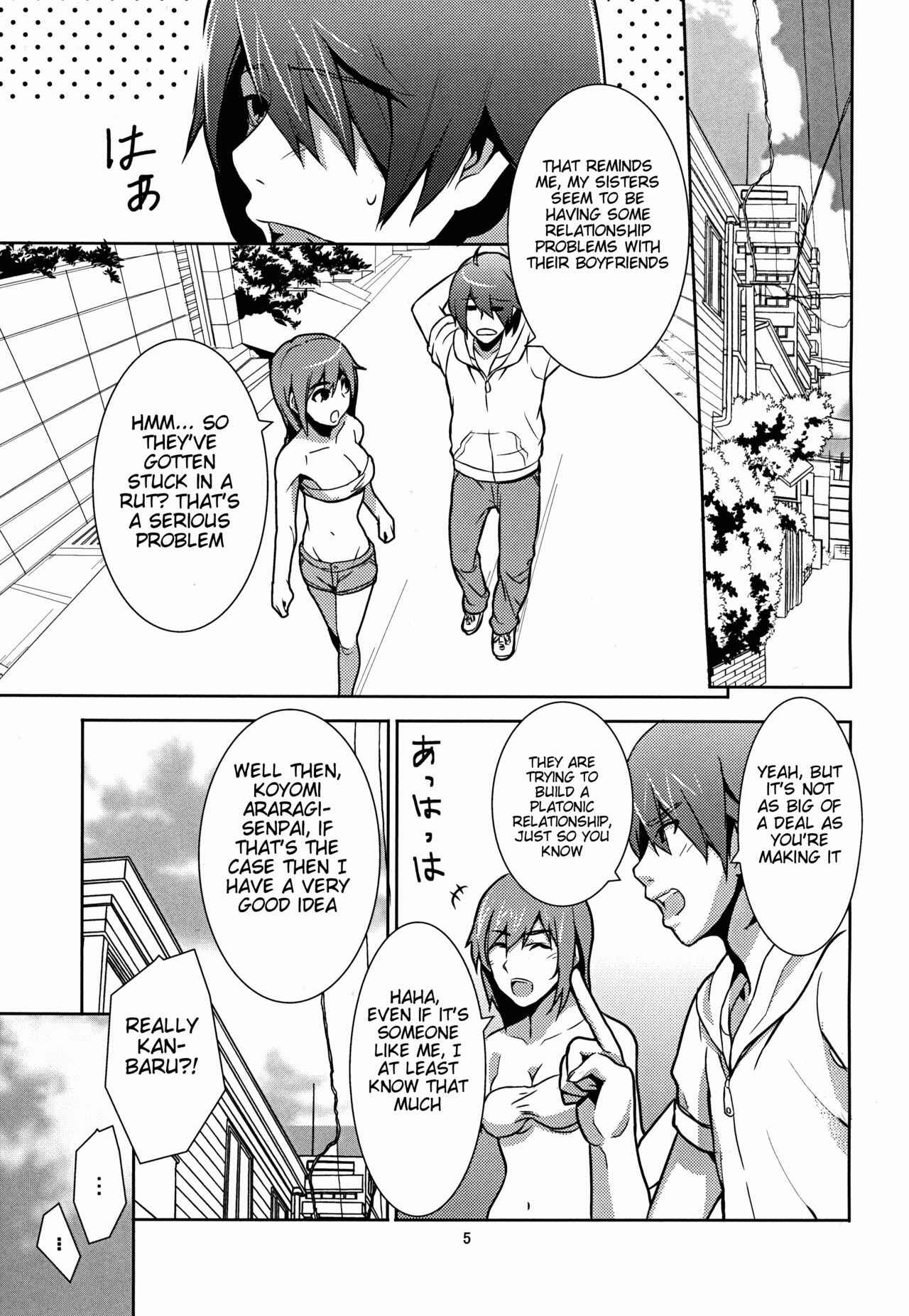 Page 6 Chapter Unknown_139a Bakemonogatari - A Fake Story (Doujinshi)