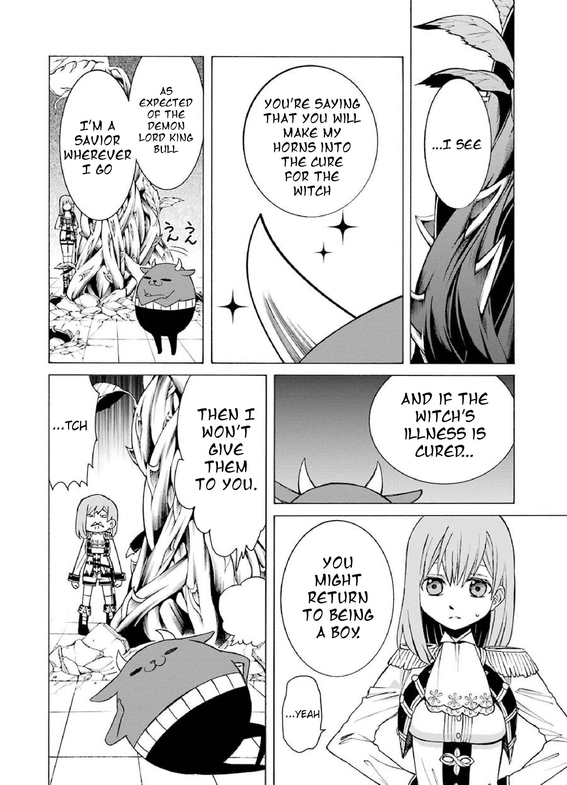 Page 16 Chapter 3 Majo no Geboku to Maou no Tsuno