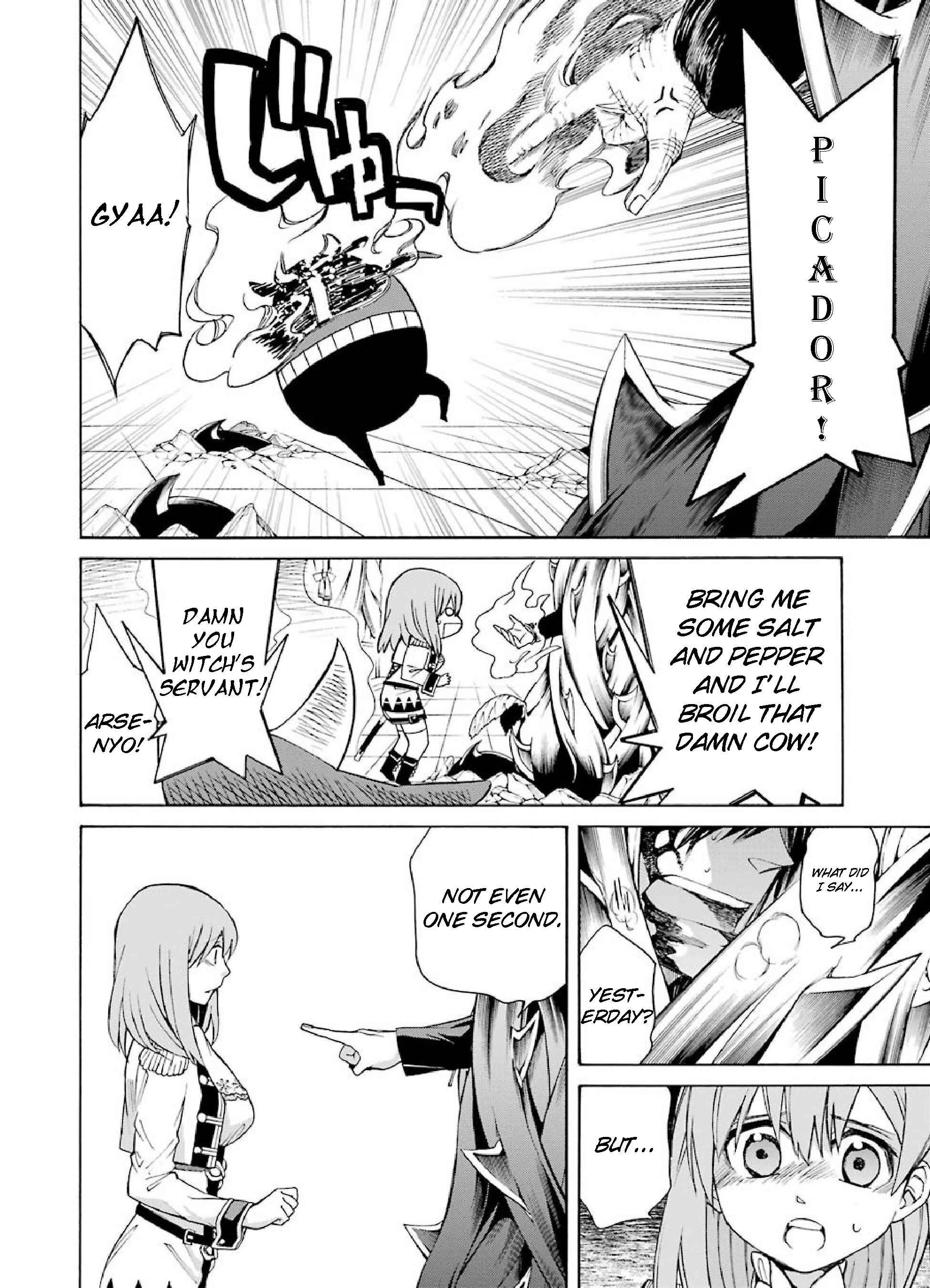 Page 20 Chapter 3 Majo no Geboku to Maou no Tsuno