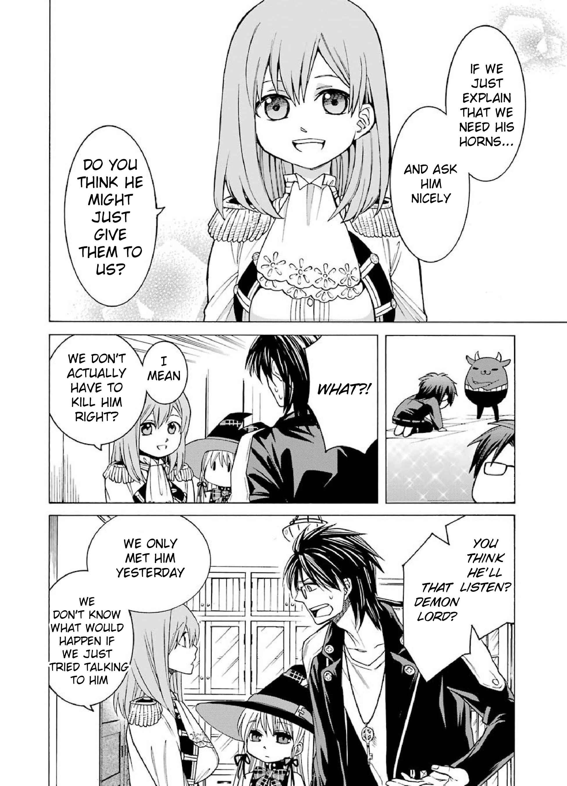 Page 8 Chapter 3 Majo no Geboku to Maou no Tsuno