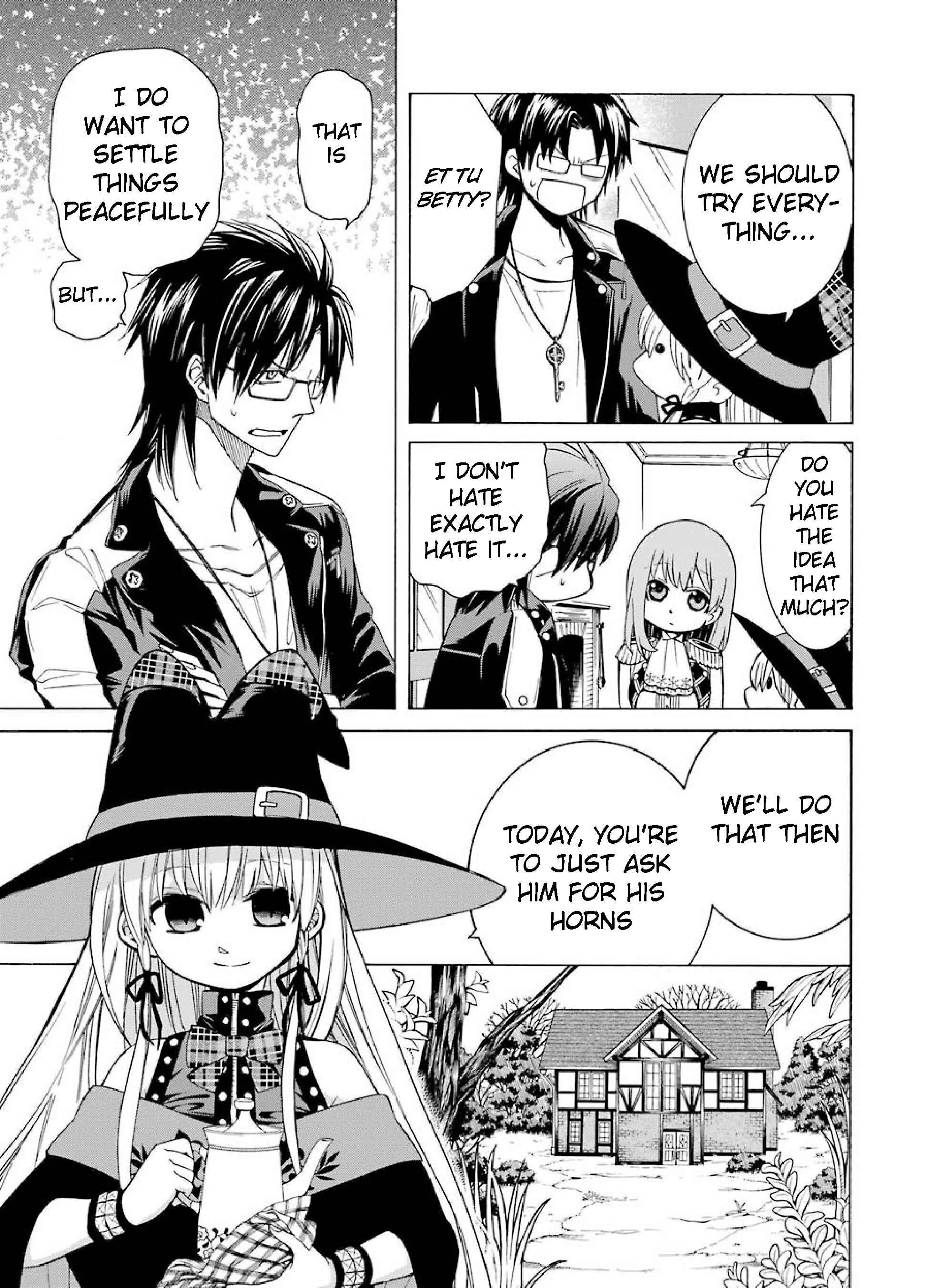 Page 9 Chapter 3 Majo no Geboku to Maou no Tsuno