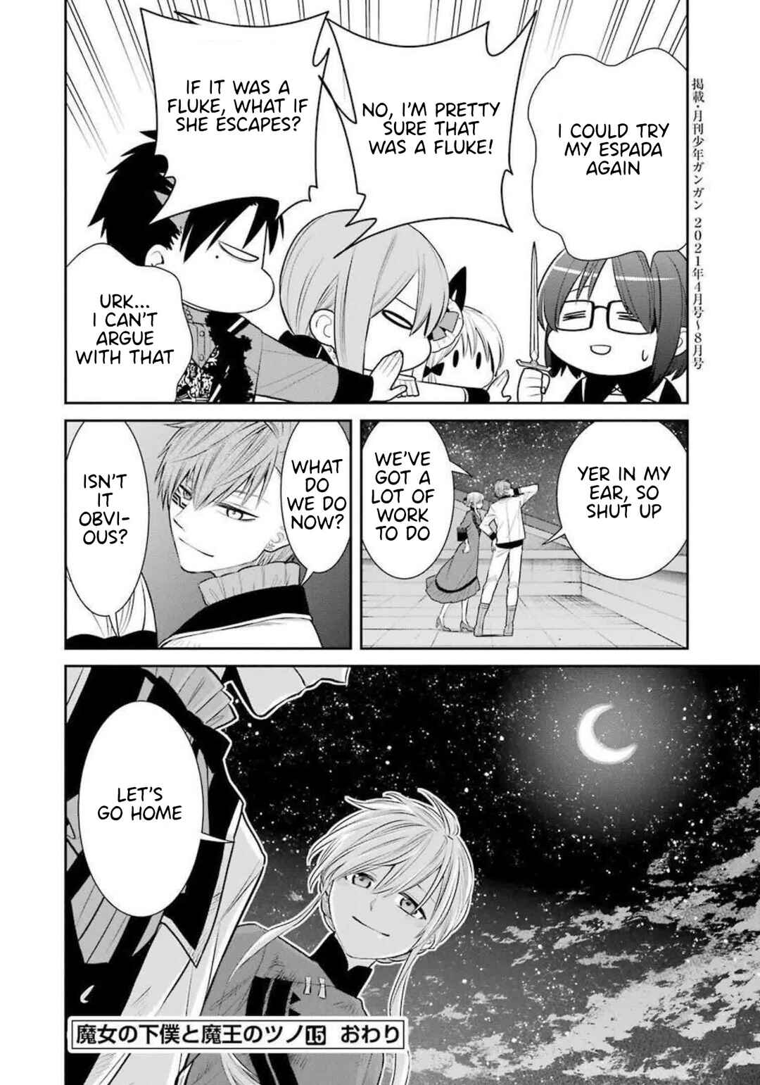 Page 36 Chapter 88 Majo no Geboku to Maou no Tsuno