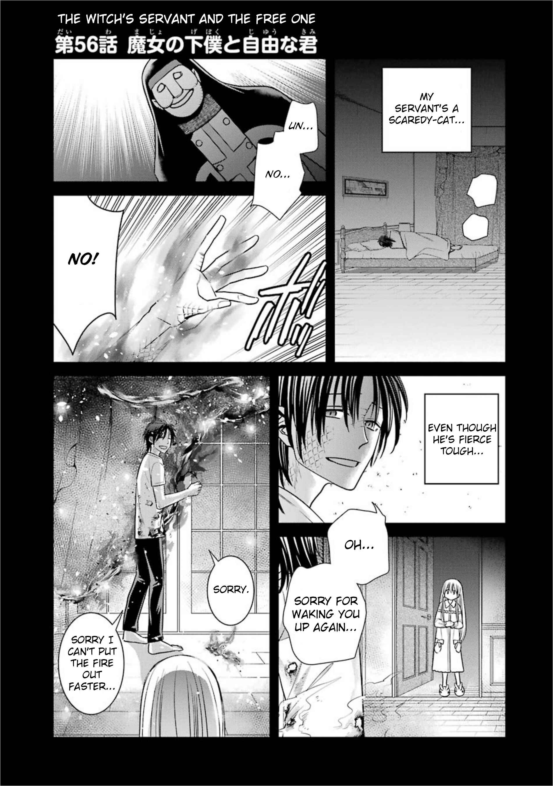 Page 1 Chapter 56 Majo no Geboku to Maou no Tsuno