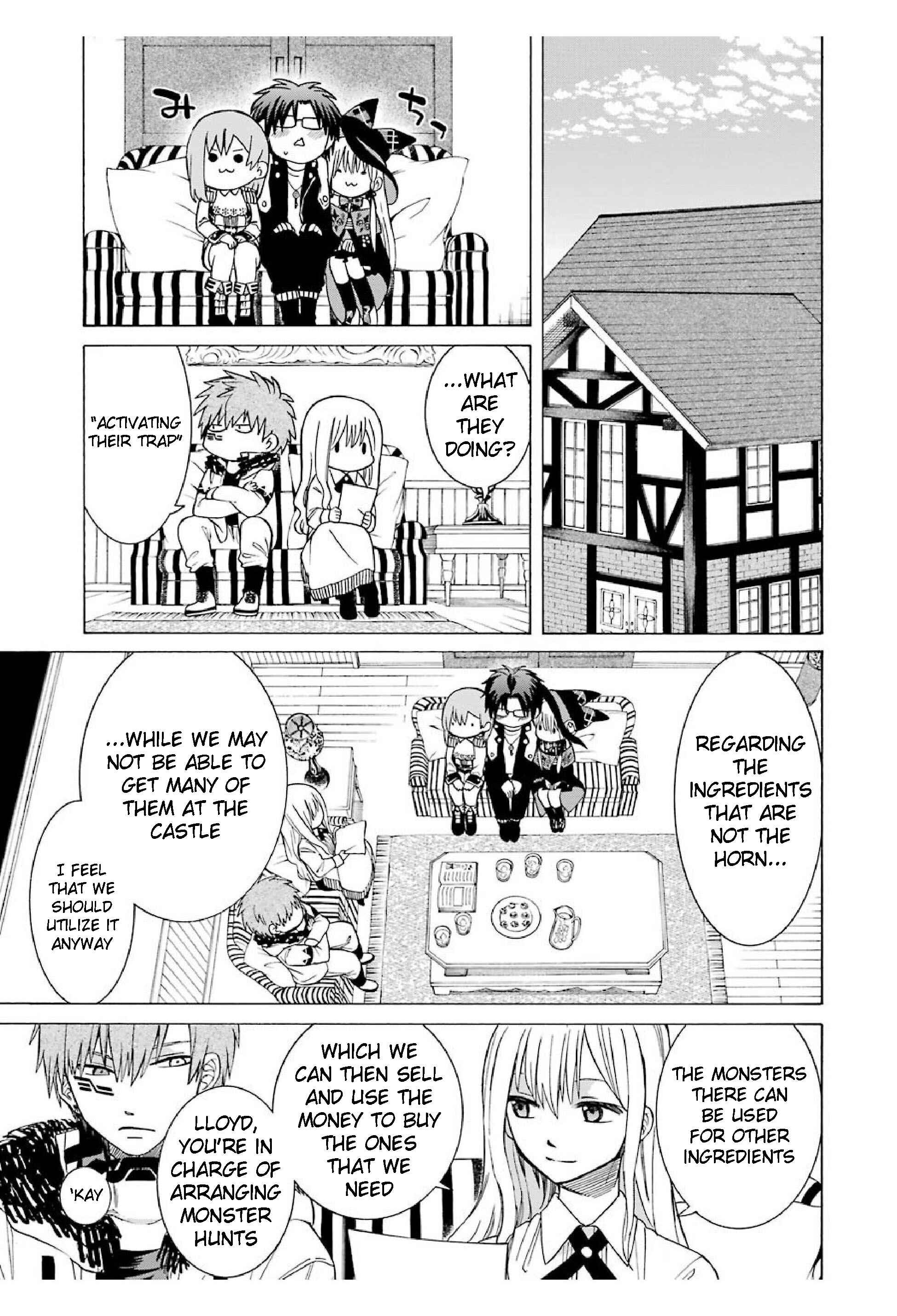 Page 9 Chapter 15 Majo no Geboku to Maou no Tsuno