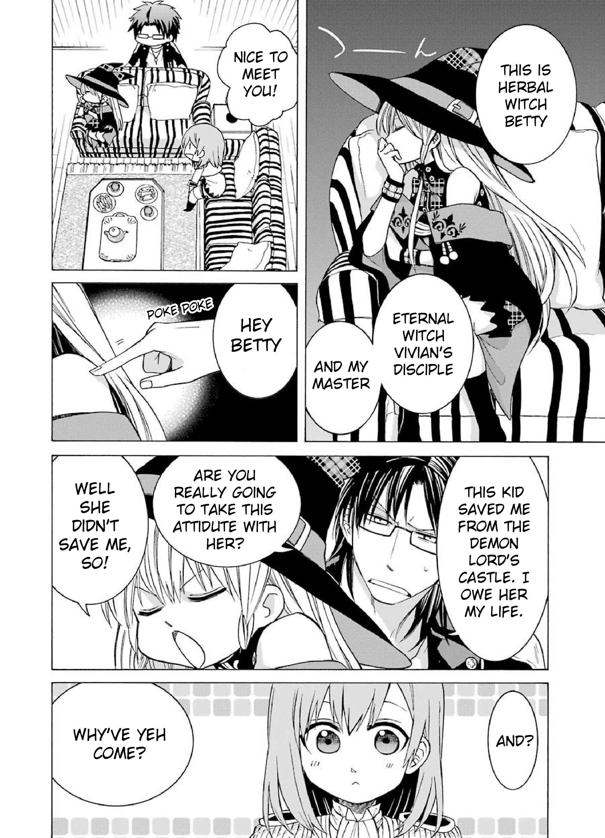 Page 12 Chapter 2 Majo no Geboku to Maou no Tsuno