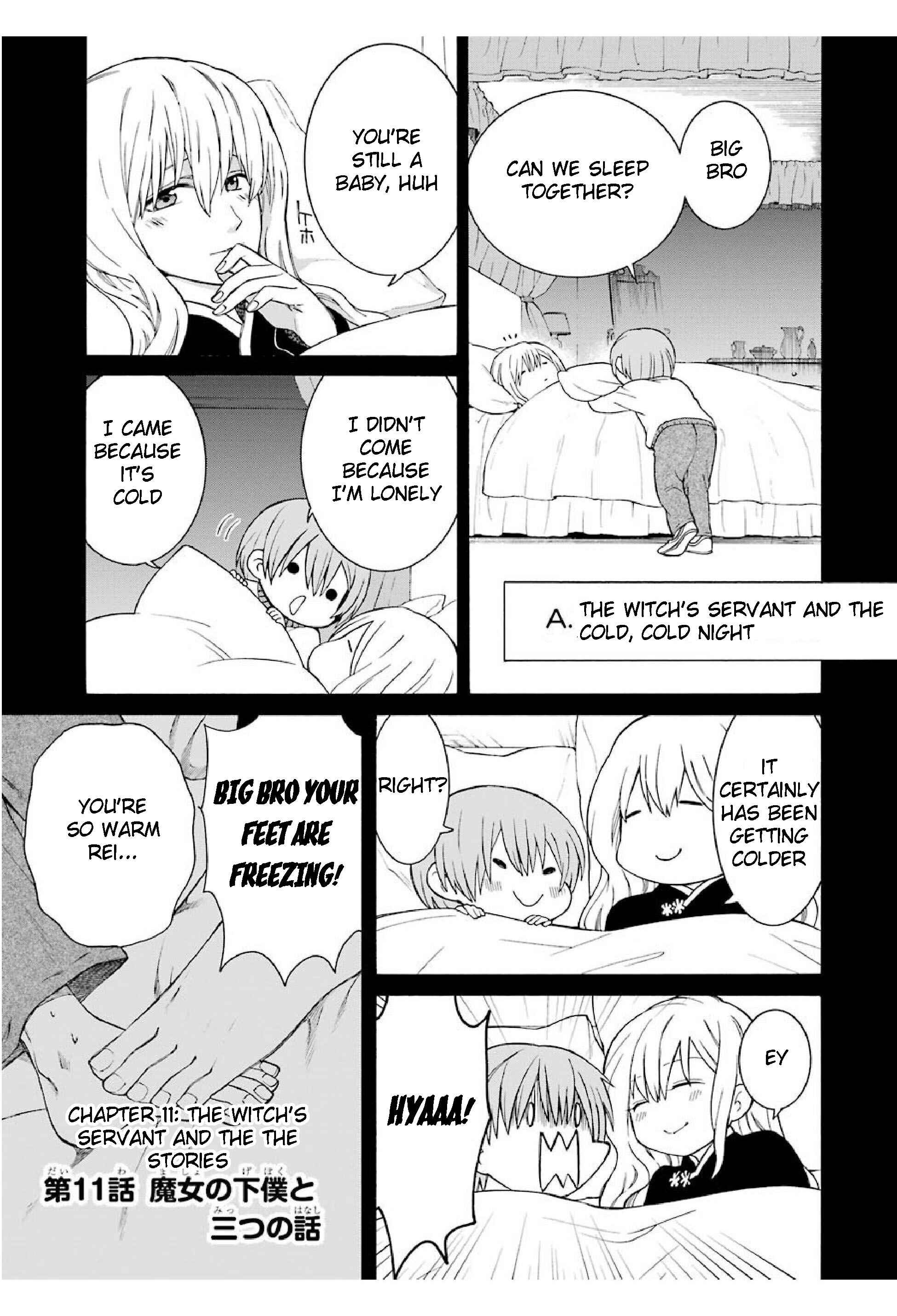 Page 1 Chapter 11 Majo no Geboku to Maou no Tsuno