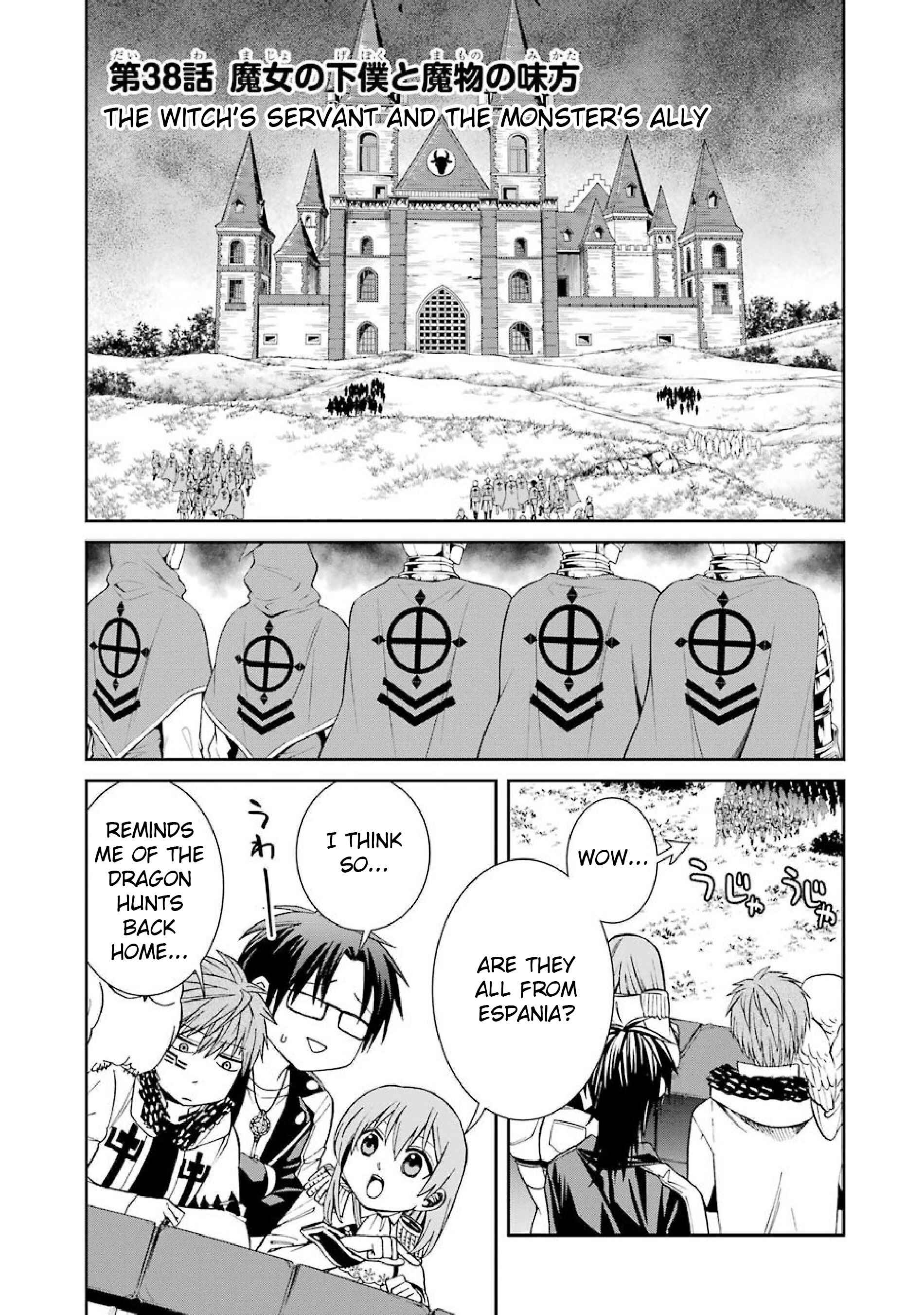 Page 1 Chapter 38 Majo no Geboku to Maou no Tsuno