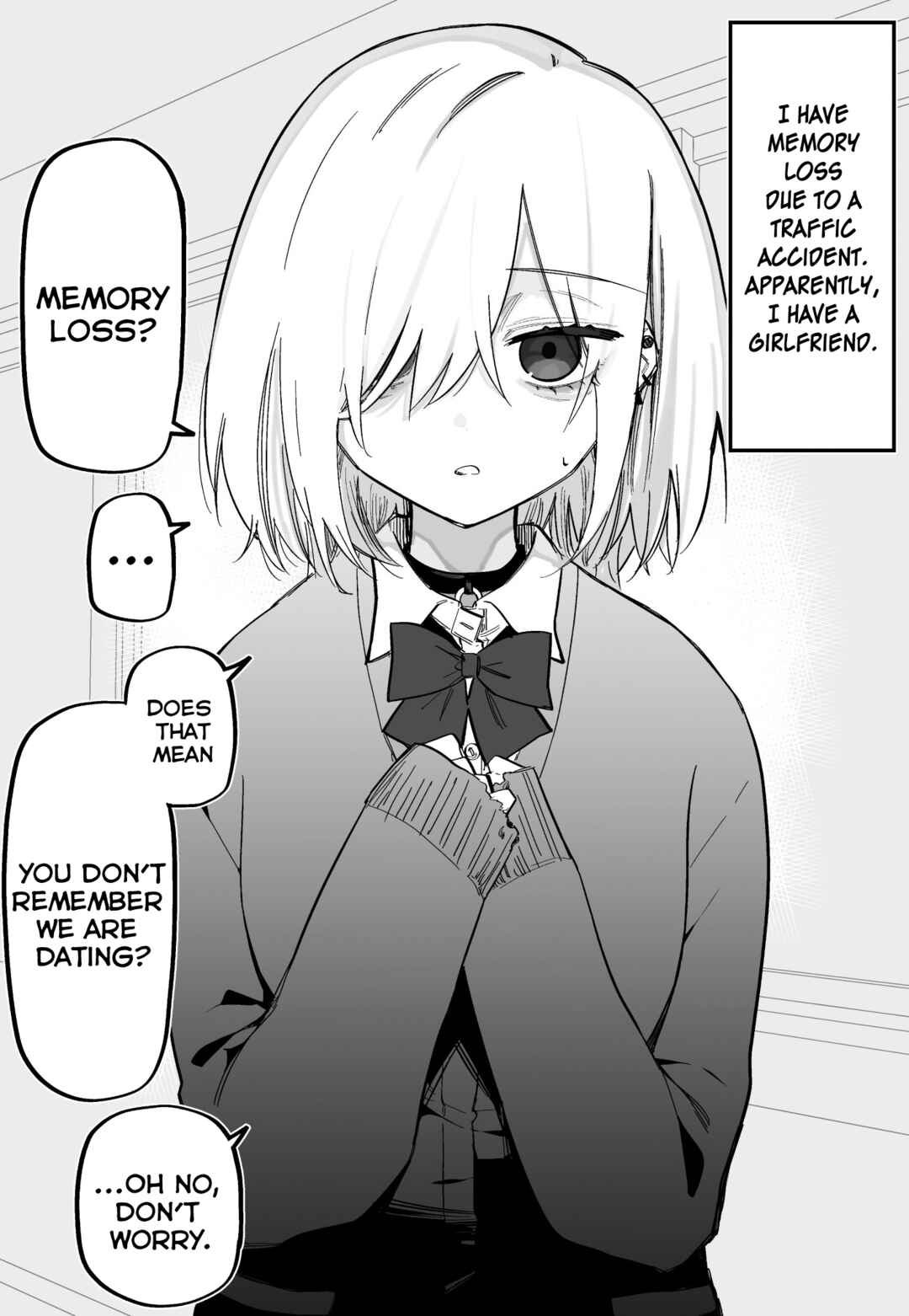 Page 1 Chapter Unknown_e0b2 Kioku Soushitsu no Ore ni wa Kanojo ga Iru Rashii