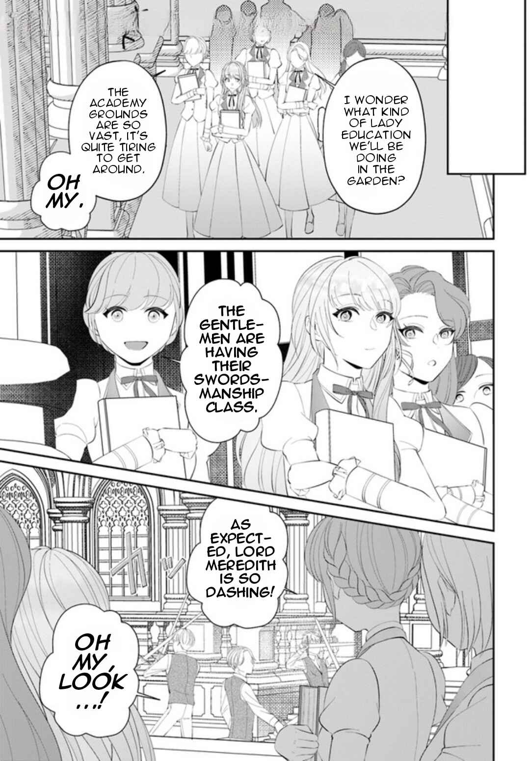 Page 10 Chapter 2.2 Watashi no Ue ni Ukabu Akuyaki Reijou (Hametsu suru) tte Nandeshou ka?