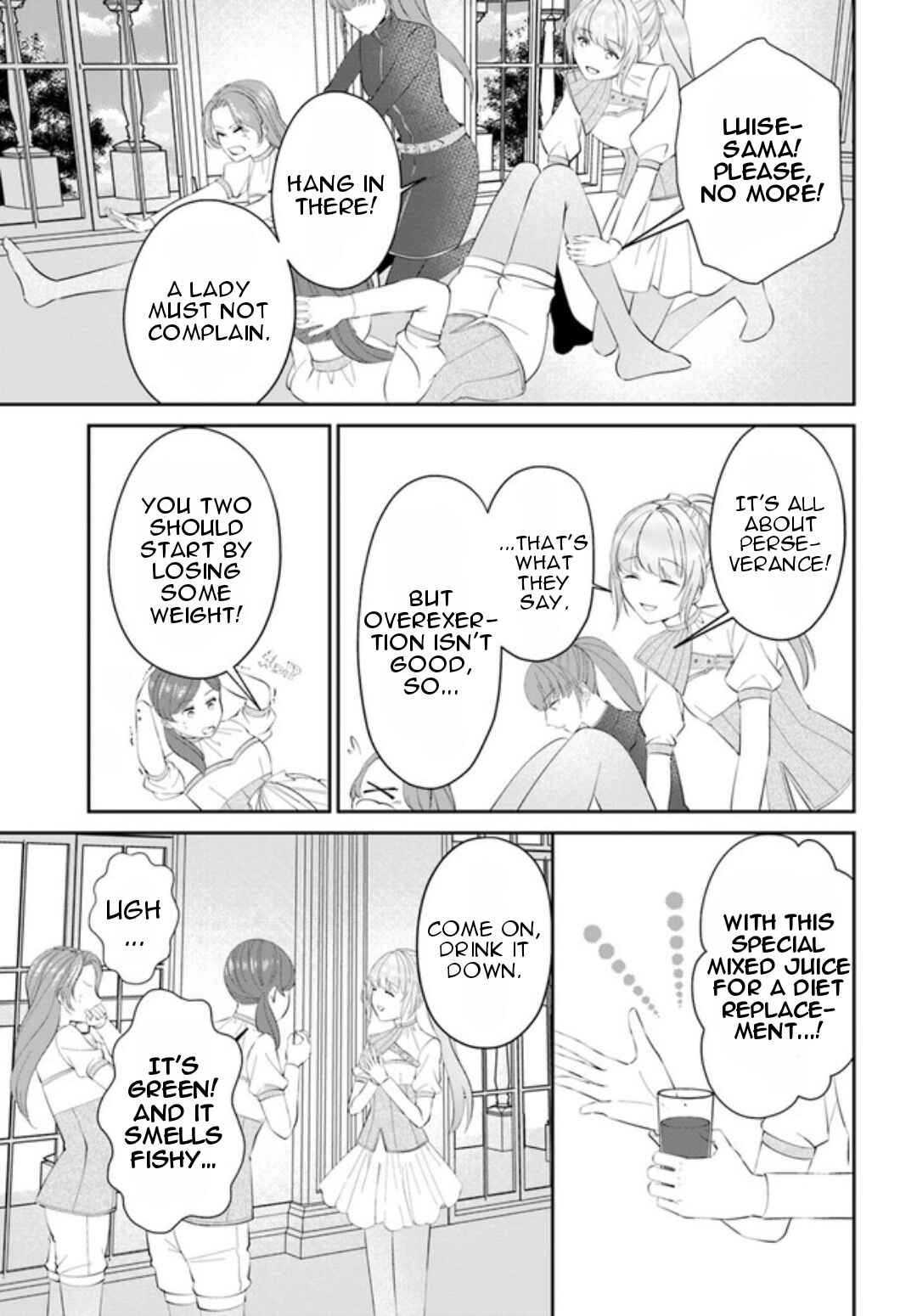 Page 4 Chapter 2.2 Watashi no Ue ni Ukabu Akuyaki Reijou (Hametsu suru) tte Nandeshou ka?