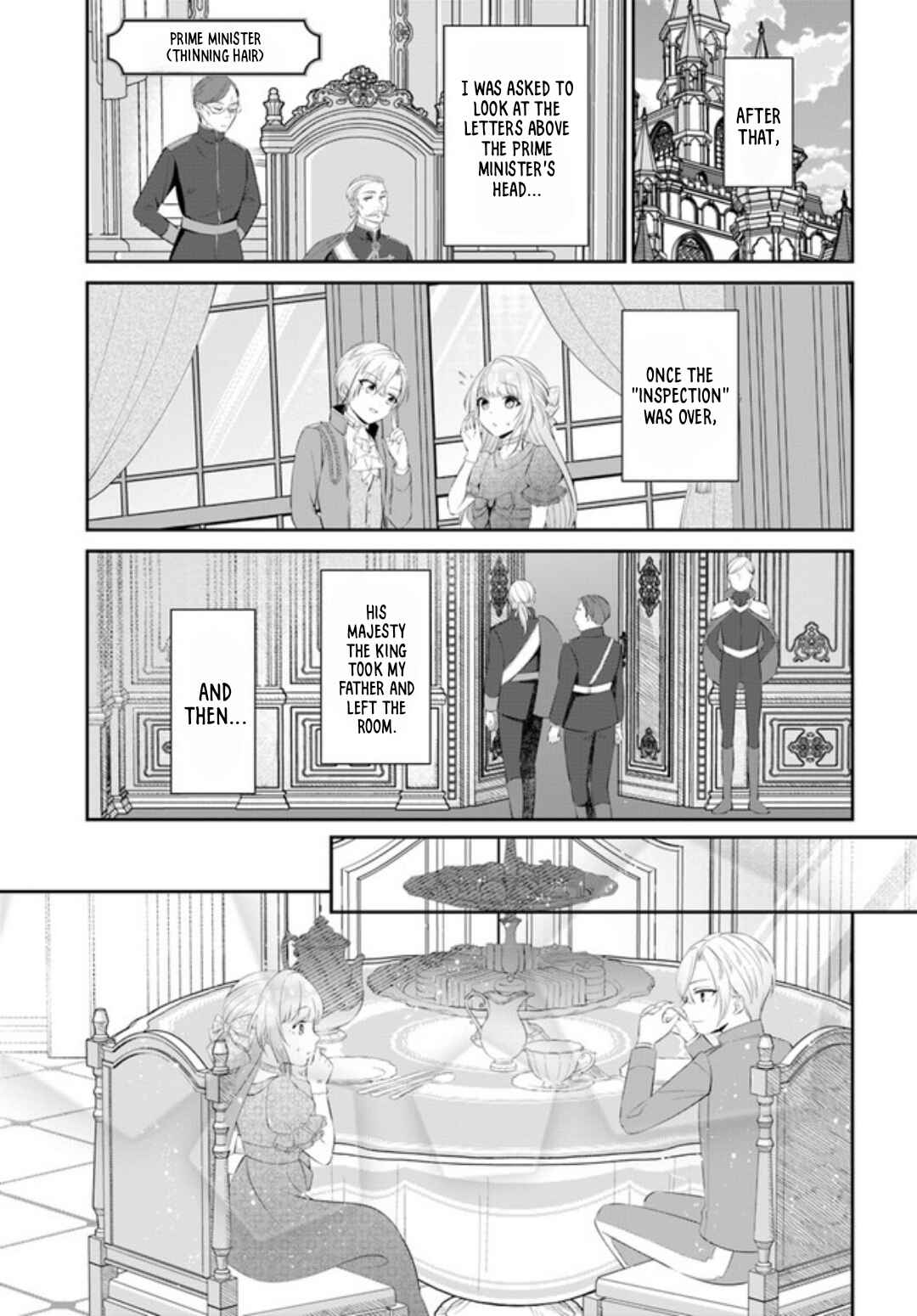 Page 4 Chapter 1.2 Watashi no Ue ni Ukabu Akuyaki Reijou (Hametsu suru) tte Nandeshou ka?