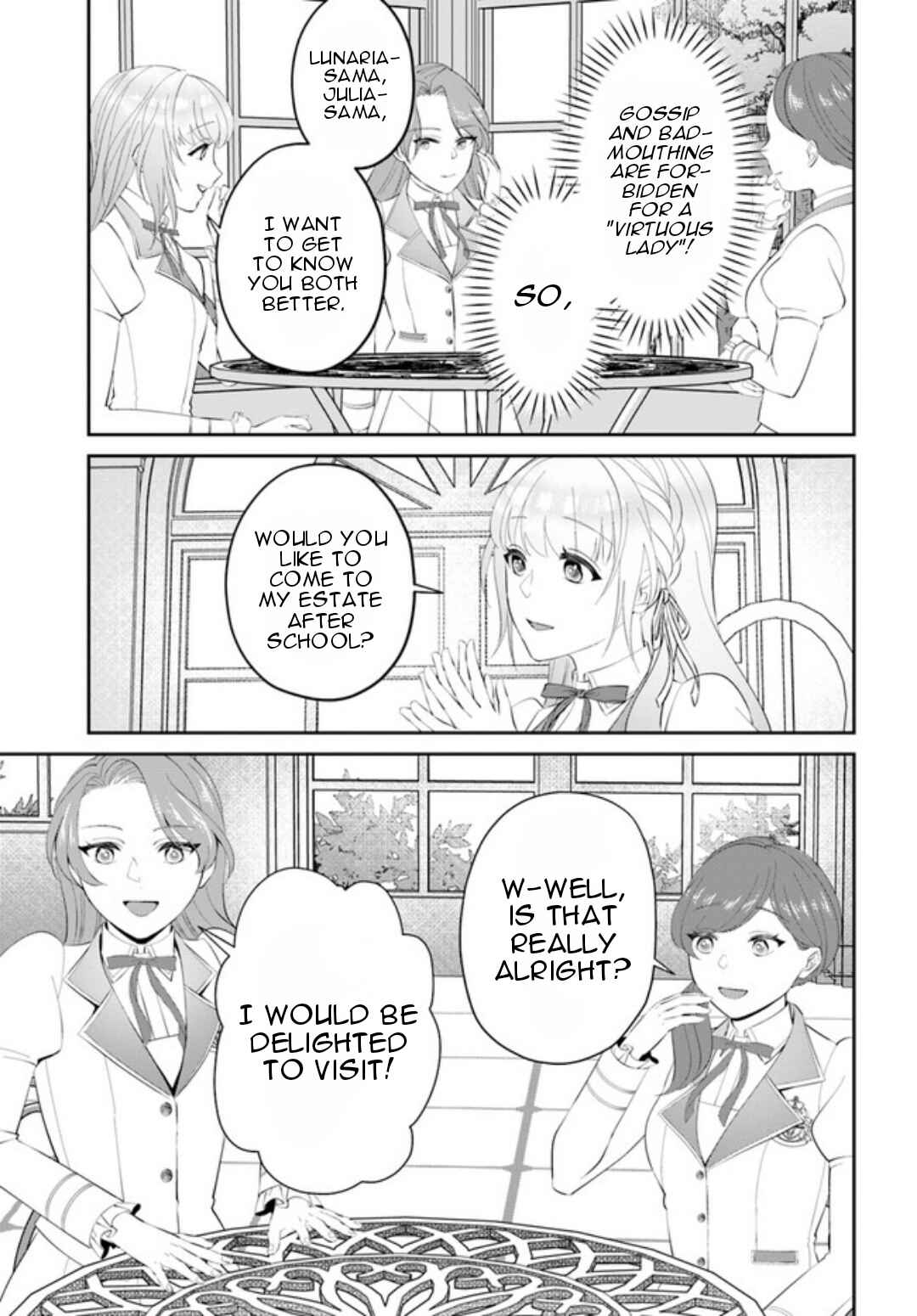 Page 18 Chapter 2.1 Watashi no Ue ni Ukabu Akuyaki Reijou (Hametsu suru) tte Nandeshou ka?