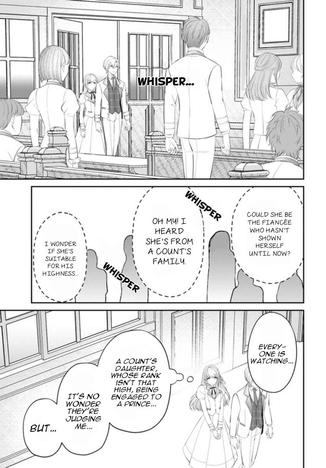 Page 8 Chapter 2.1 Watashi no Ue ni Ukabu Akuyaki Reijou (Hametsu suru) tte Nandeshou ka?