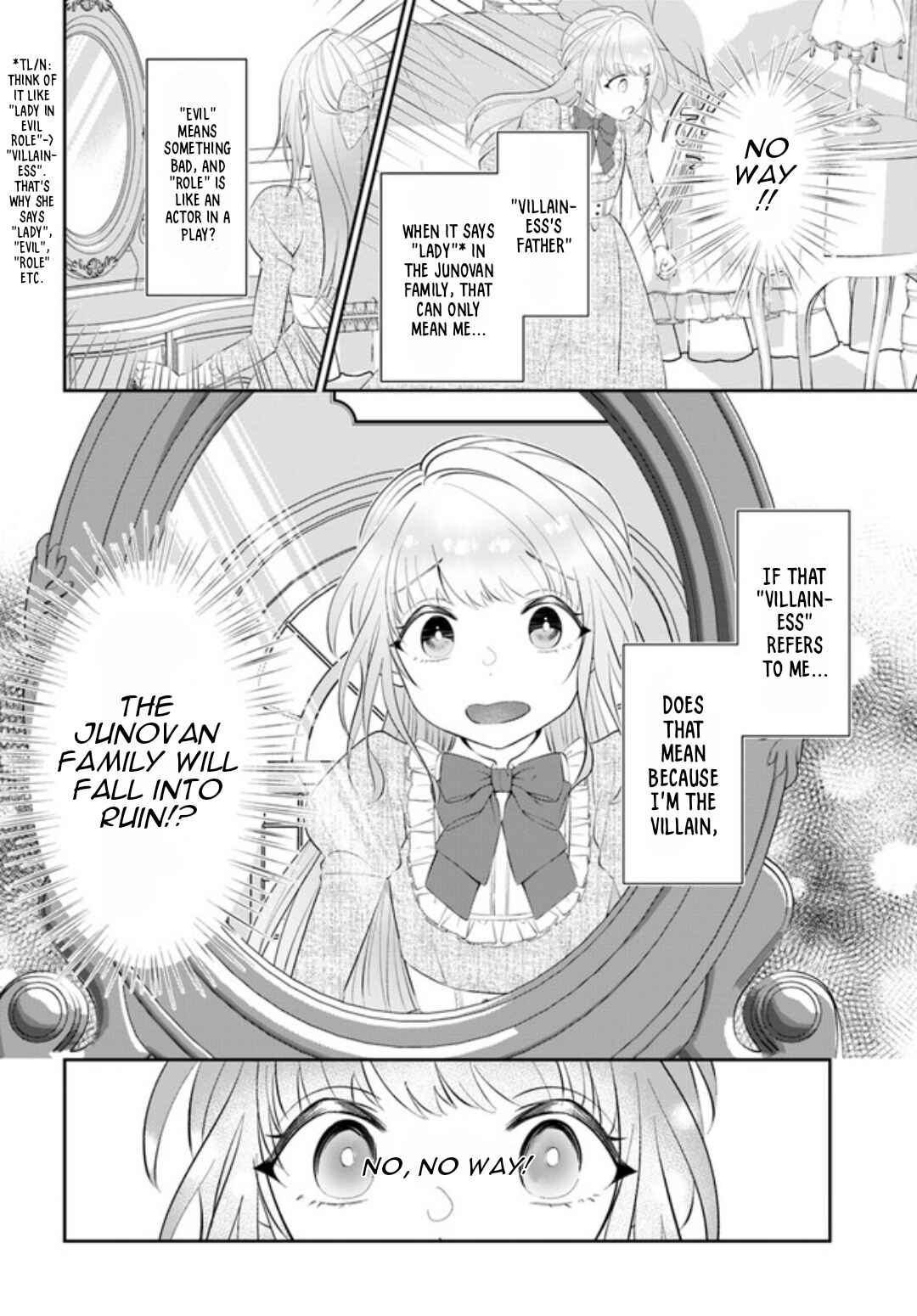 Page 11 Chapter 1.1 Watashi no Ue ni Ukabu Akuyaki Reijou (Hametsu suru) tte Nandeshou ka?