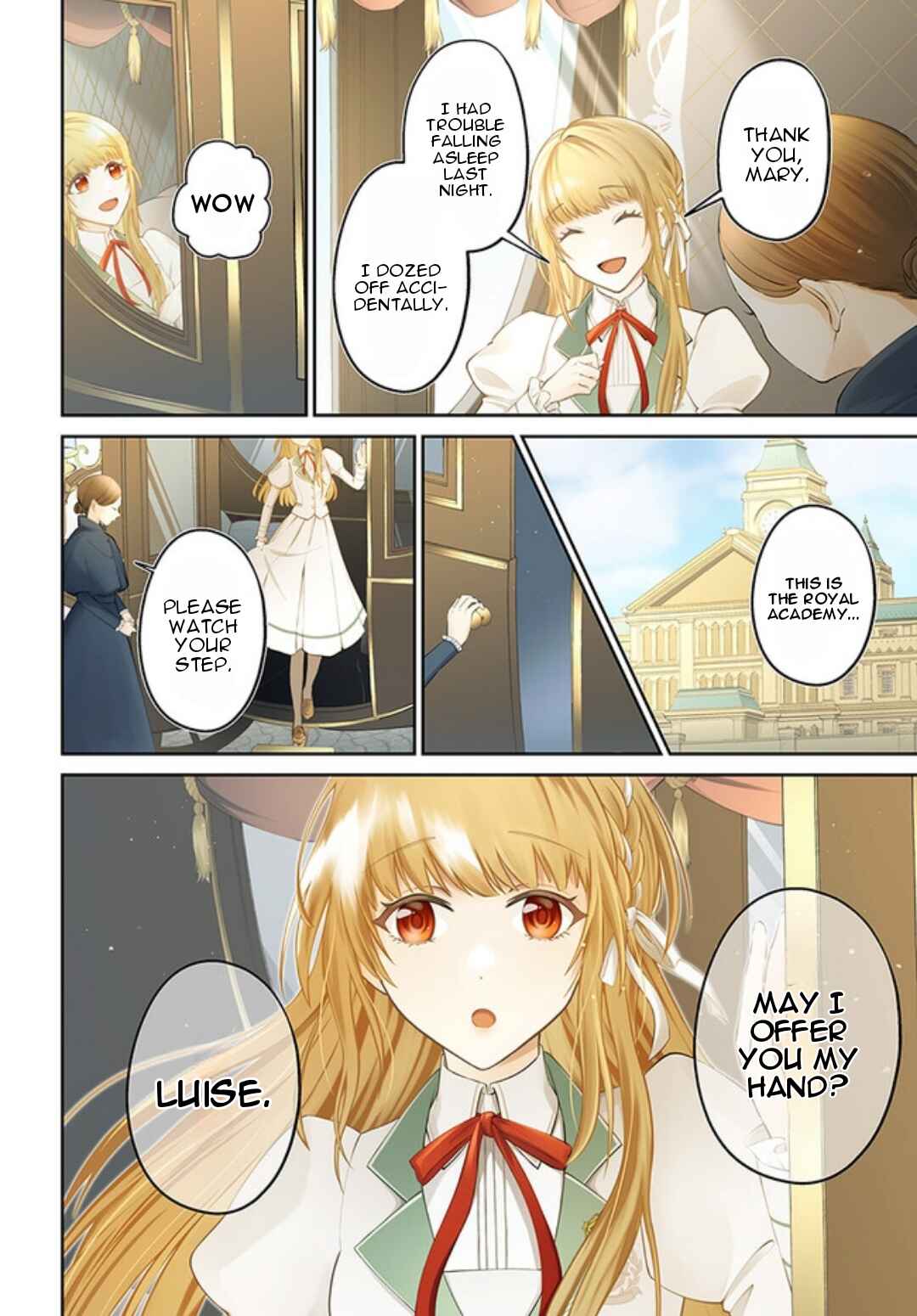 Page 3 Chapter 1.1 Watashi no Ue ni Ukabu Akuyaki Reijou (Hametsu suru) tte Nandeshou ka?