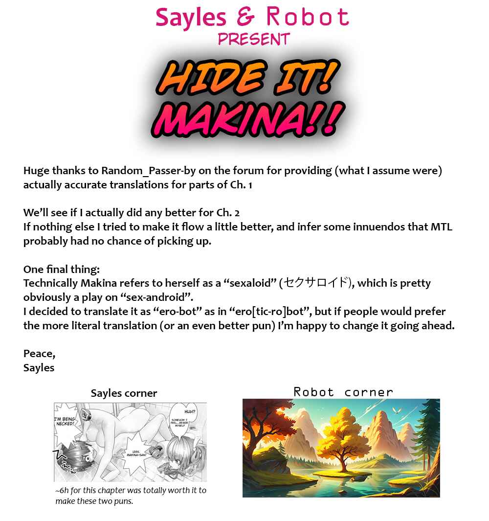Page 25 Chapter 2 Kakushite! Makina-san!!