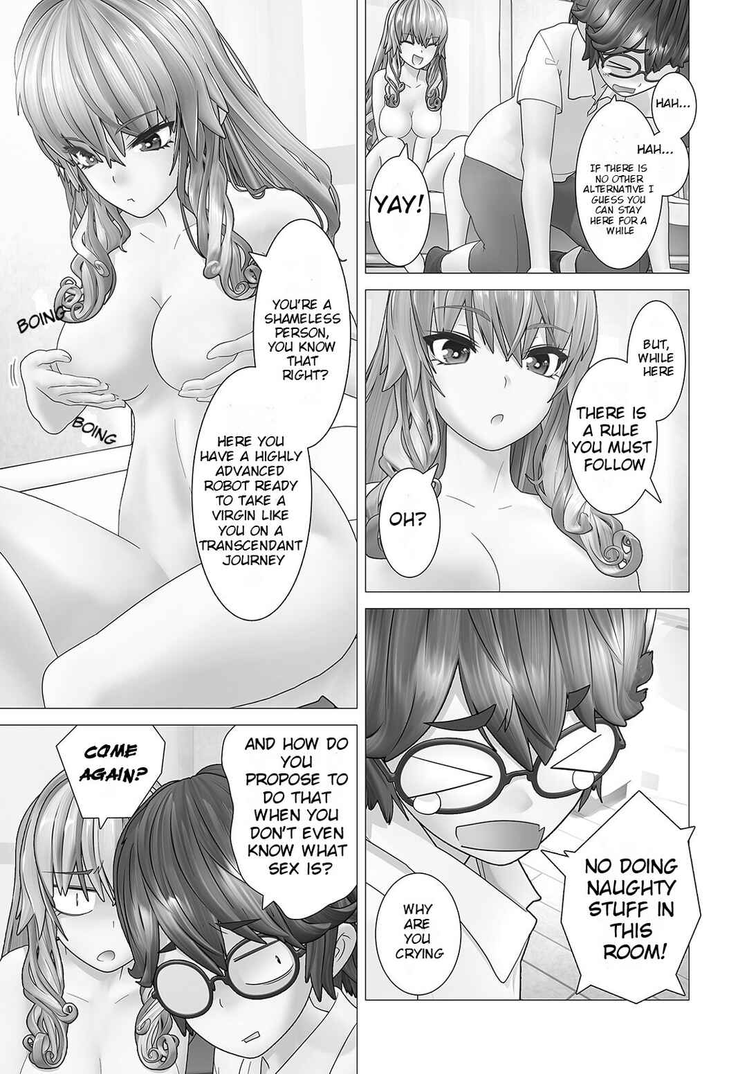 Page 3 Chapter 2 Kakushite! Makina-san!!