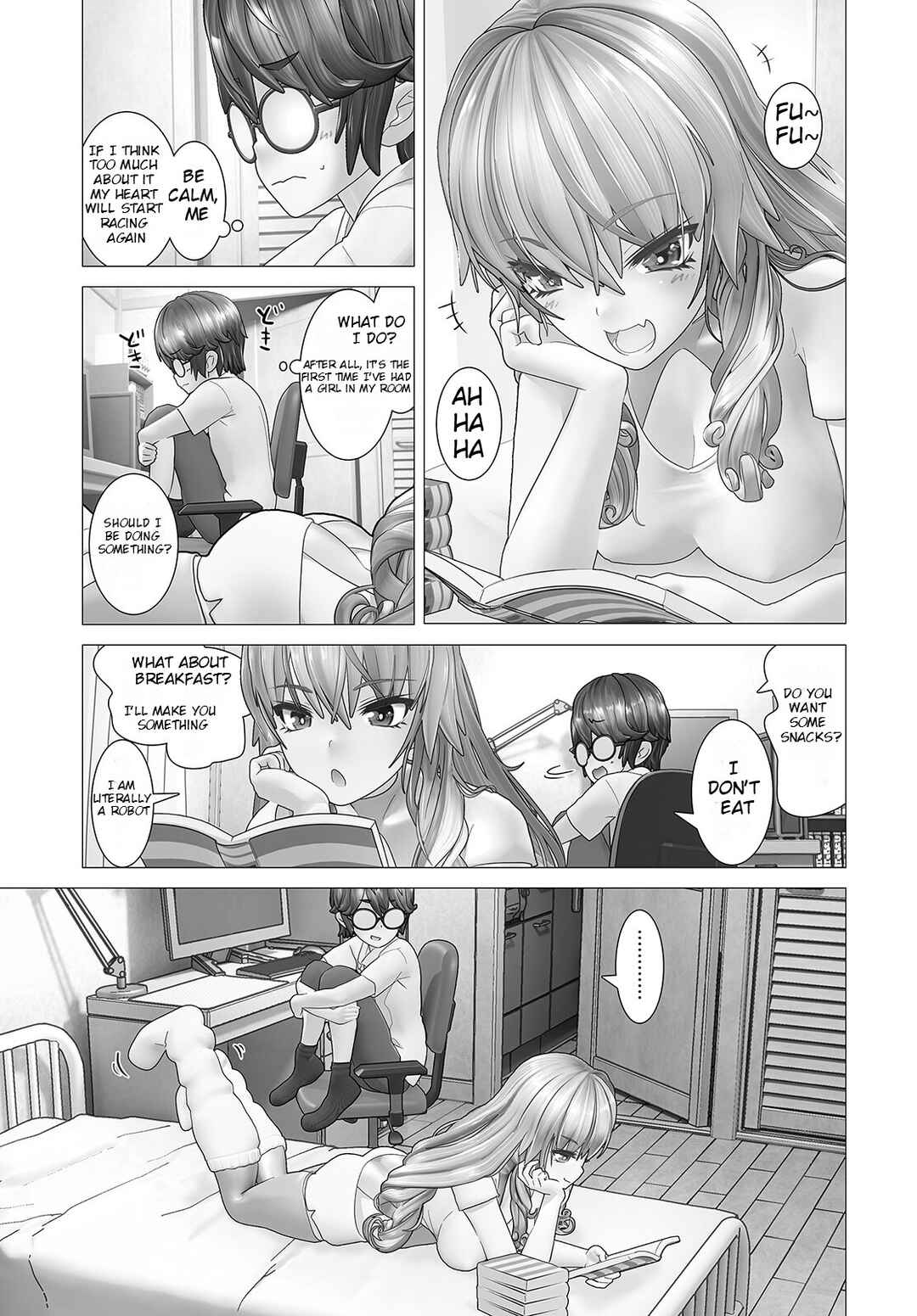 Page 9 Chapter 2 Kakushite! Makina-san!!