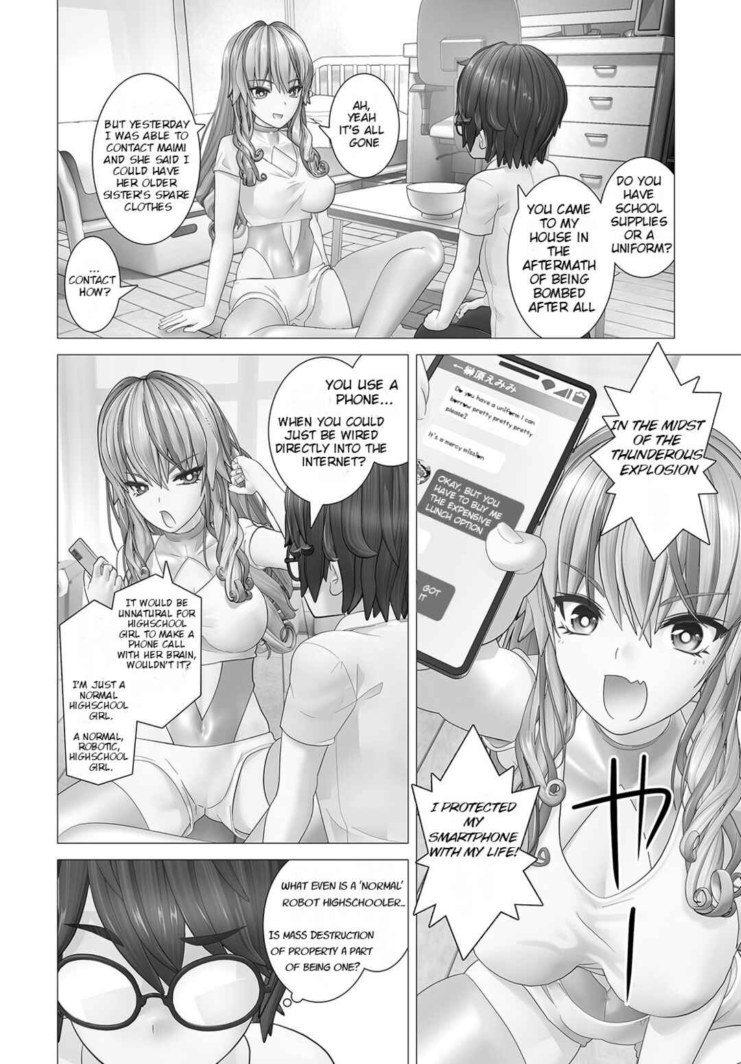 Page 10 Chapter 3 Kakushite! Makina-san!!