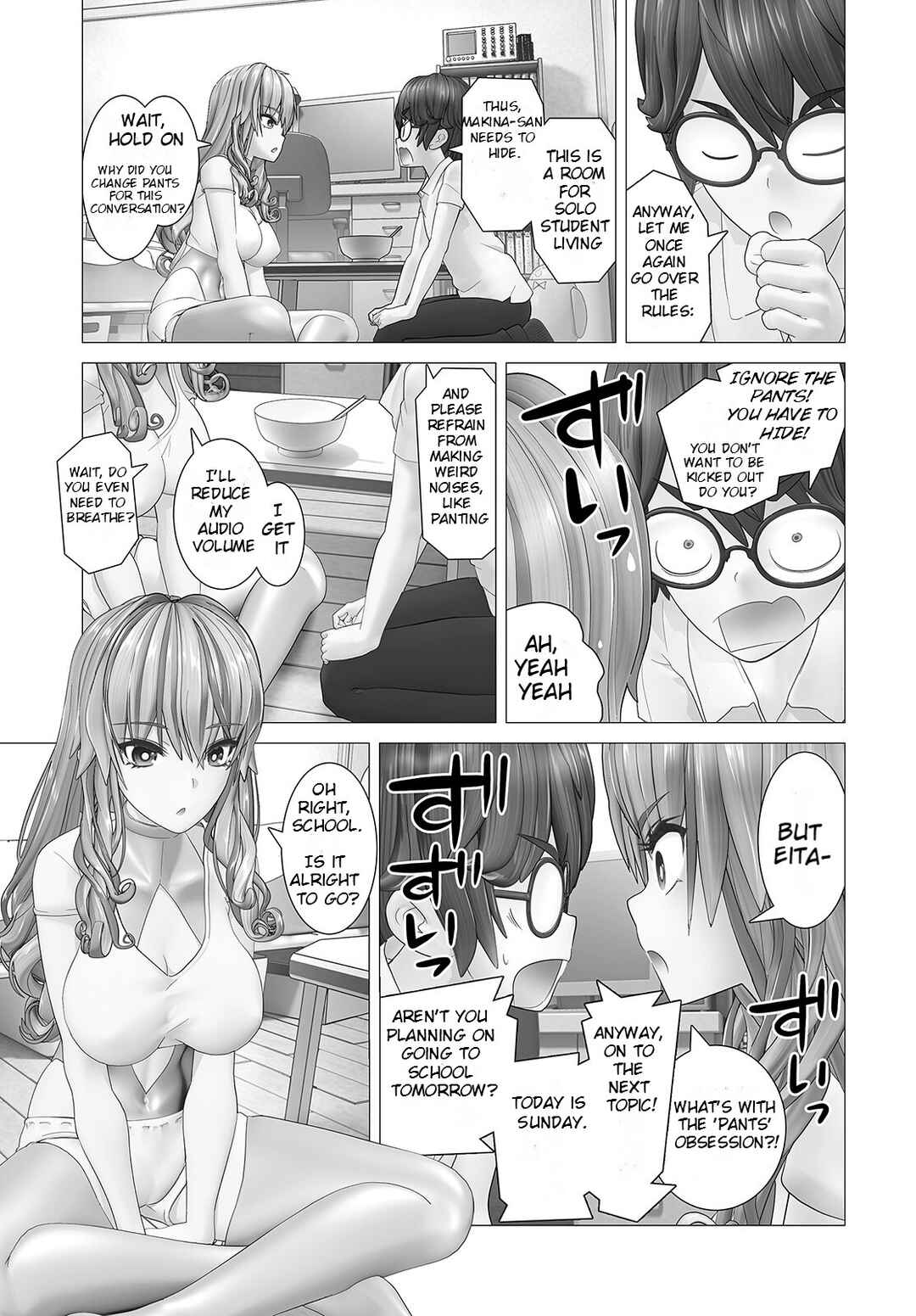 Page 9 Chapter 3 Kakushite! Makina-san!!