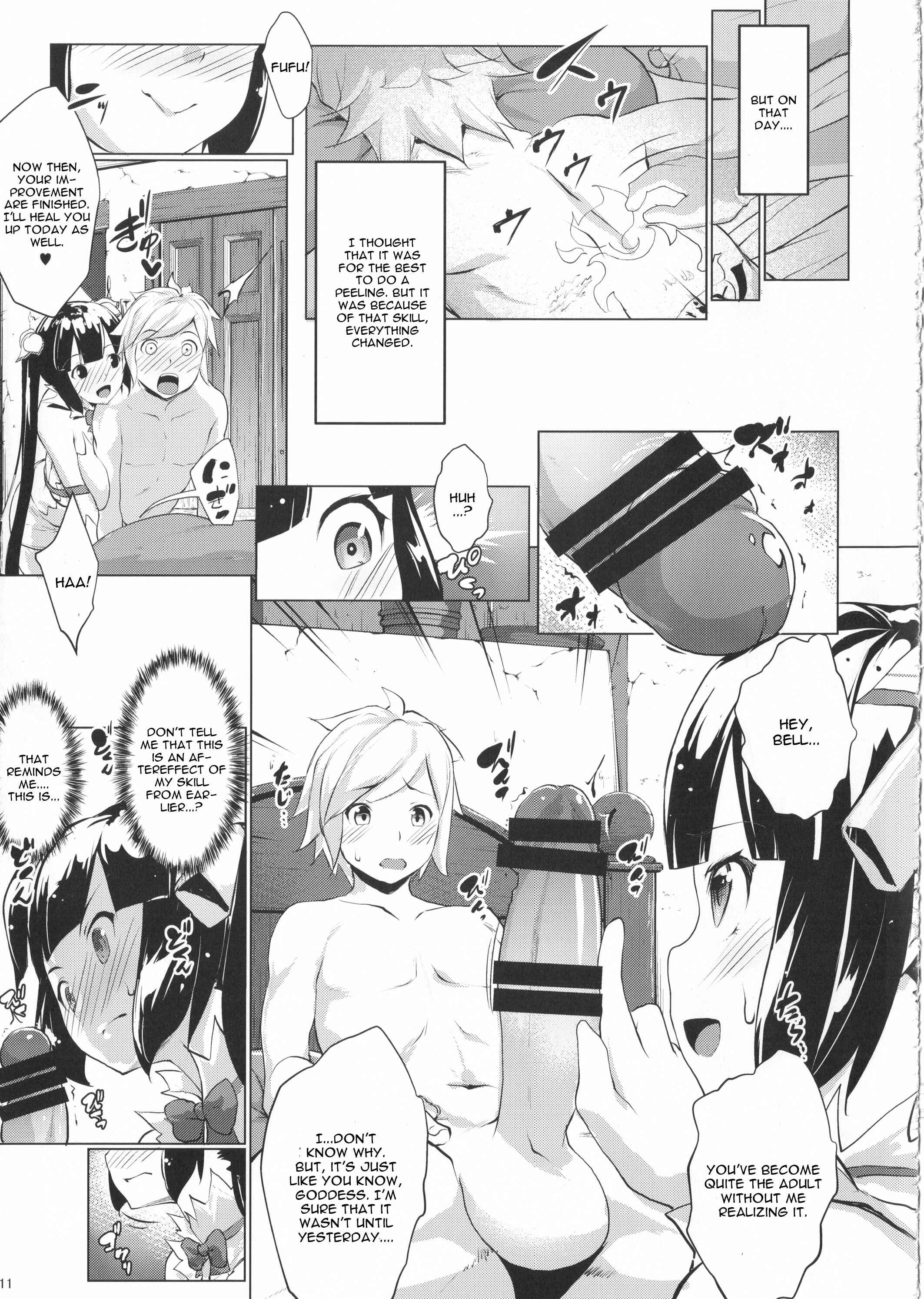 Page 10 Chapter Unknown_993a Dungeon ni Deai o Motomeru no wa Machigatteiru Darou ka - Hestia ni Seiyoku o Moteamasu no wa Machigatteiru Darou ka (Doujinshi)
