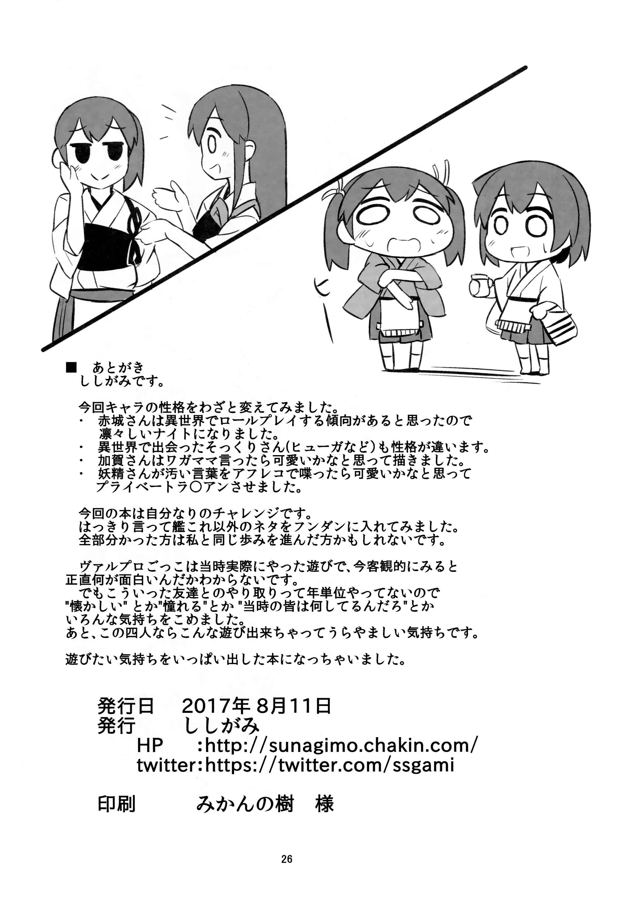 Page 25 Chapter Unknown_90ff Kantai Collection -KanColle- Itsumo no Odekake (Doujinshi)