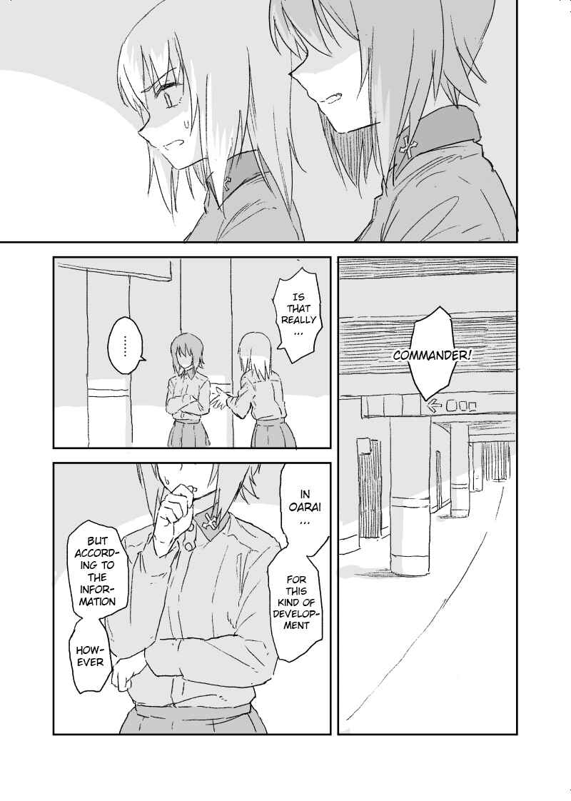 Page 15 Chapter Unknown_2578 Girls und Panzer - Kurogane no Hana Part 2 (Doujinshi)