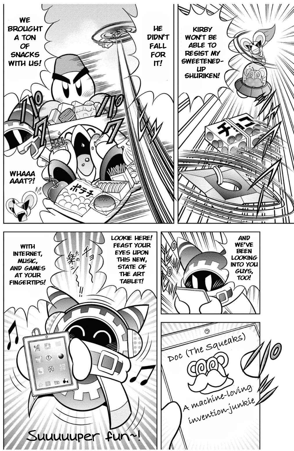 Page 4 Chapter 14 Kirby of the Stars - Ultra Super Pupupu Hero: Here Comes the Pupupu Land Hero!