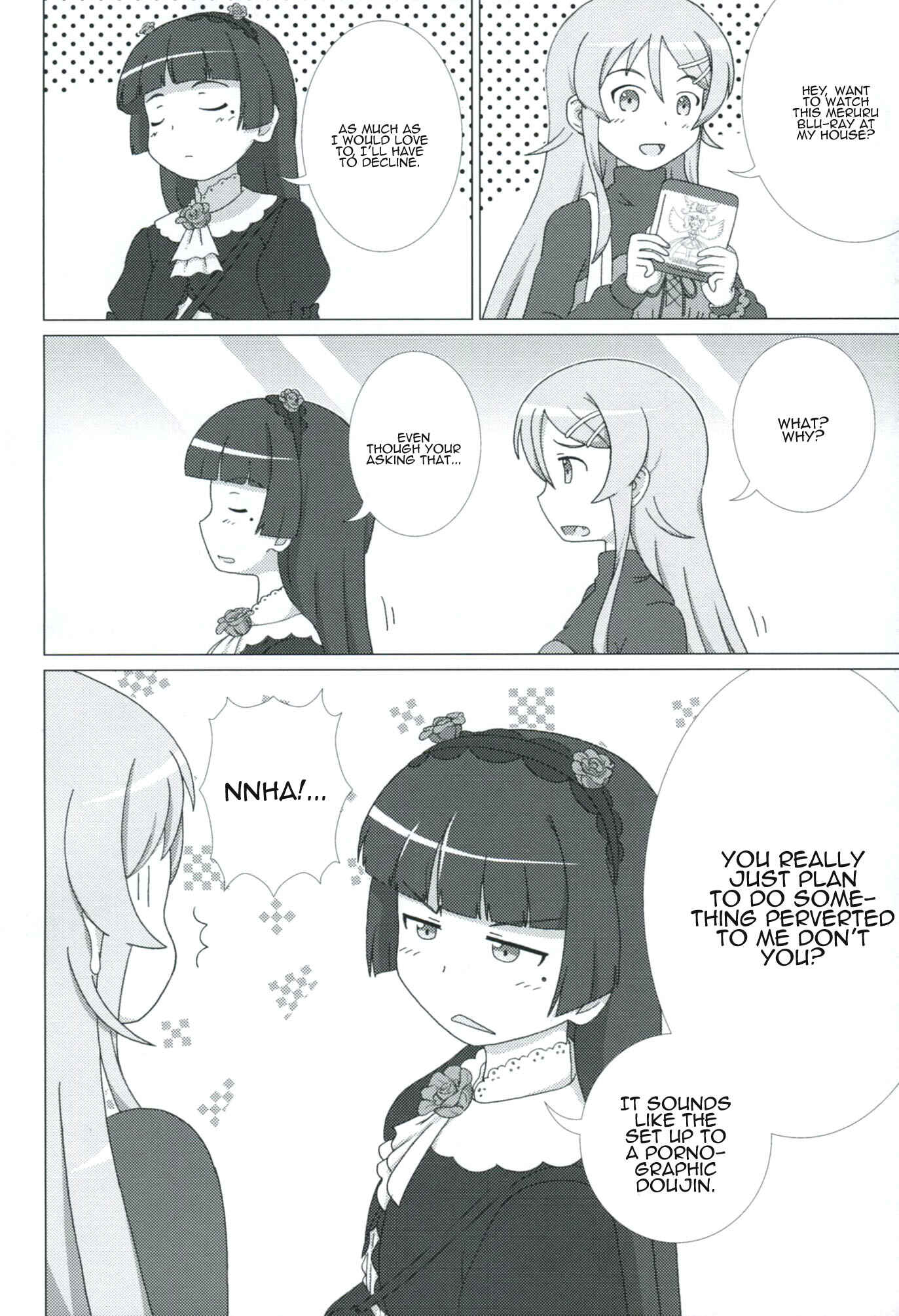 Page 3 Chapter 2 Ore no Imouto ga Konna ni Kawaii Wake ga Nai - Kuroneko ga Atashi no Imouto! (Doujinshi)