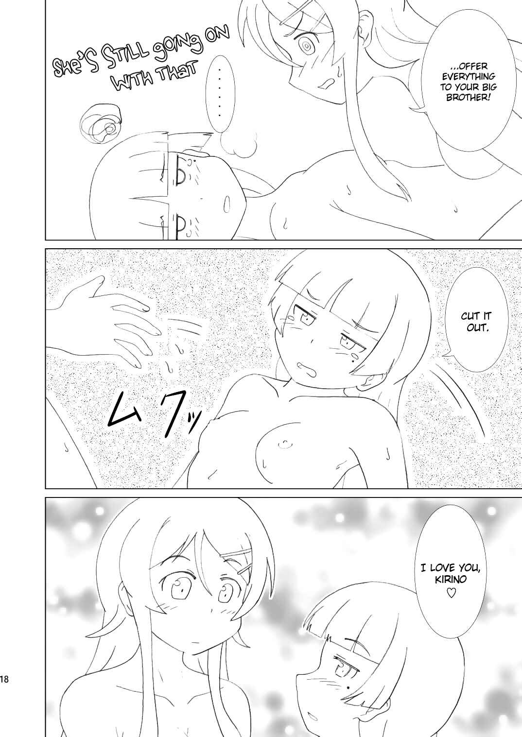 Page 17 Chapter 1 Ore no Imouto ga Konna ni Kawaii Wake ga Nai - Kuroneko ga Atashi no Imouto! (Doujinshi)