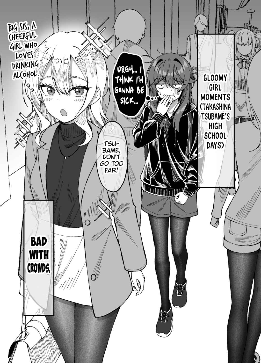 Page 1 Chapter 15 In-kya na Tsubame wa Bocchi JK
