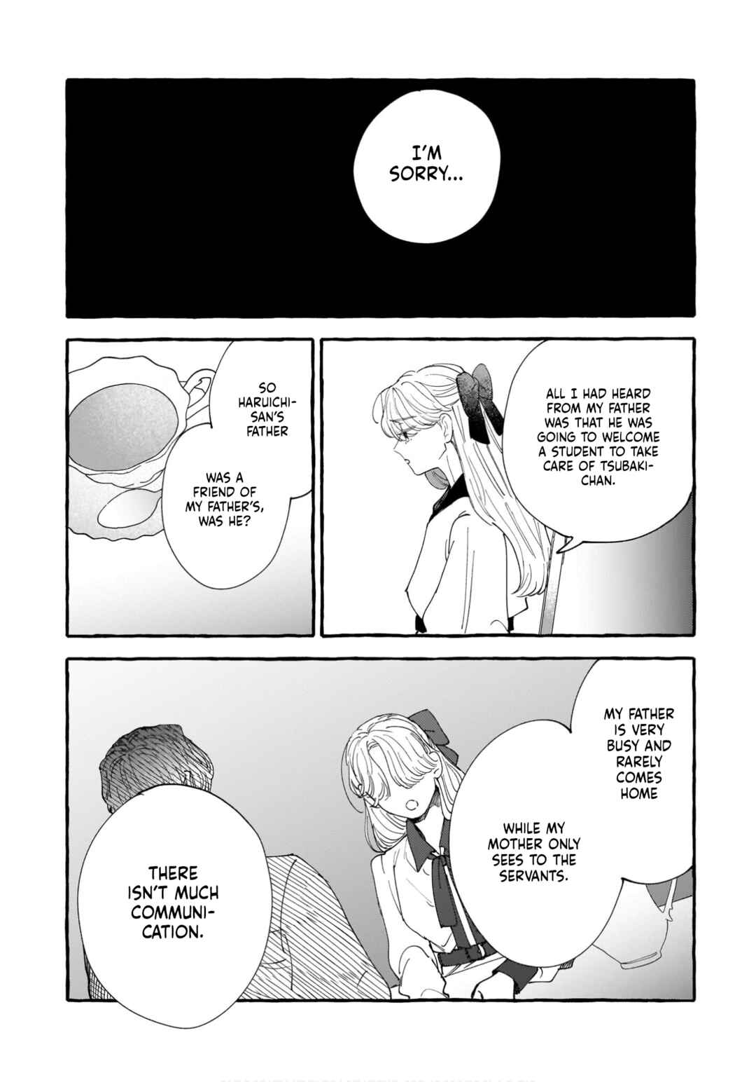 Page 13 Chapter 3 Koi Hajime wa Ochi Yuku Tsubaki no Shita de
