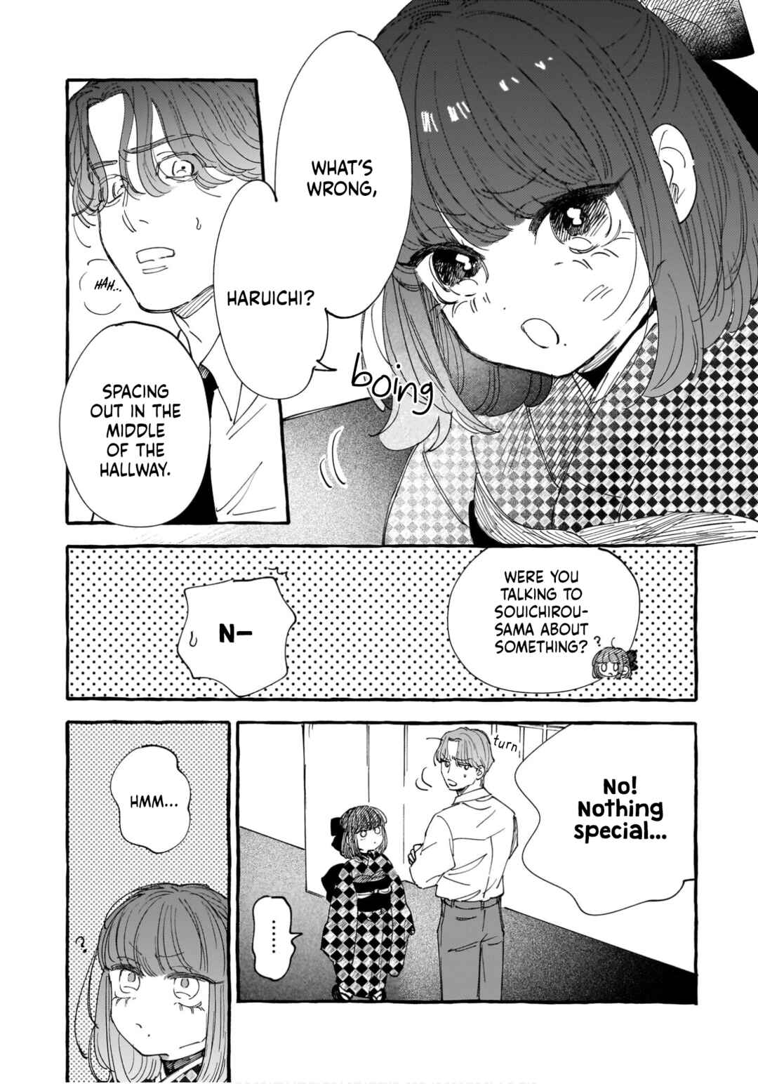 Page 23 Chapter 3 Koi Hajime wa Ochi Yuku Tsubaki no Shita de