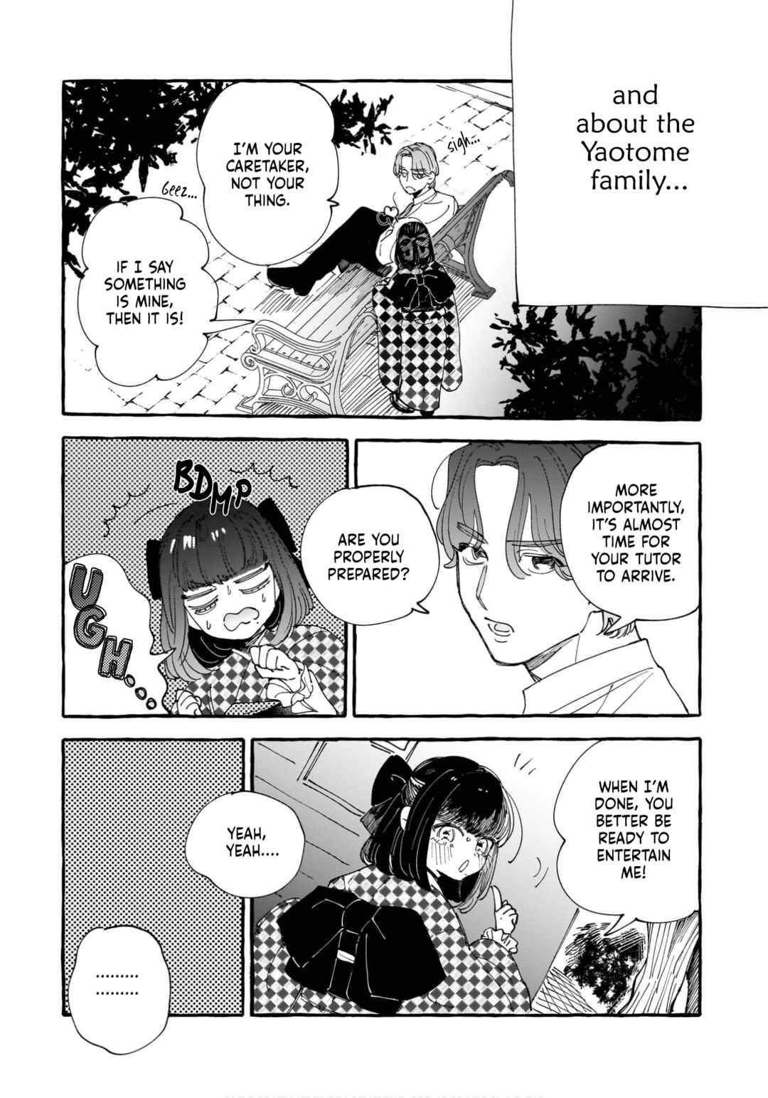 Page 8 Chapter 3 Koi Hajime wa Ochi Yuku Tsubaki no Shita de