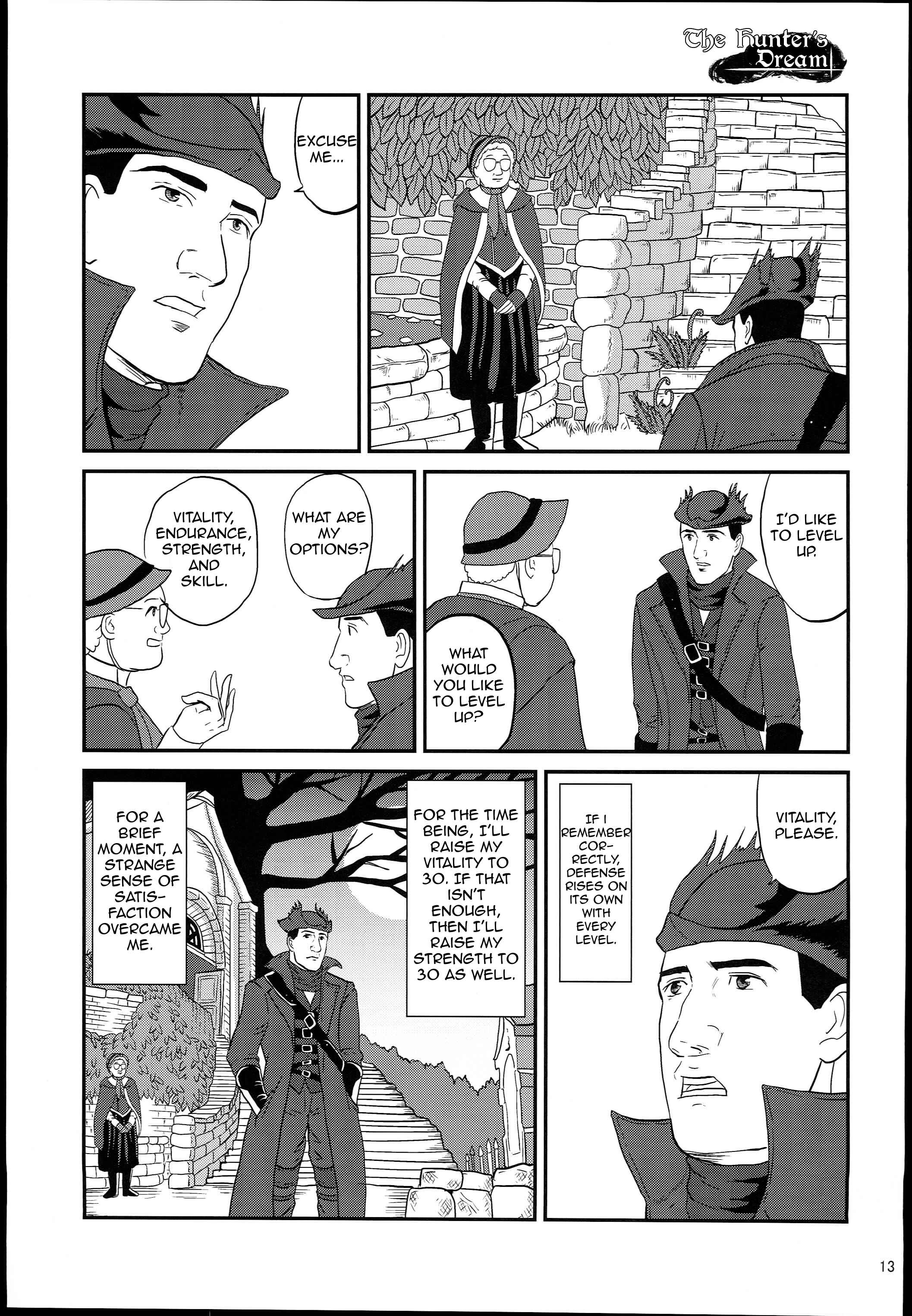 Page 13 Chapter Unknown_60e3 Bloodborne - The Solitary Bloodborne (Doujinshi)