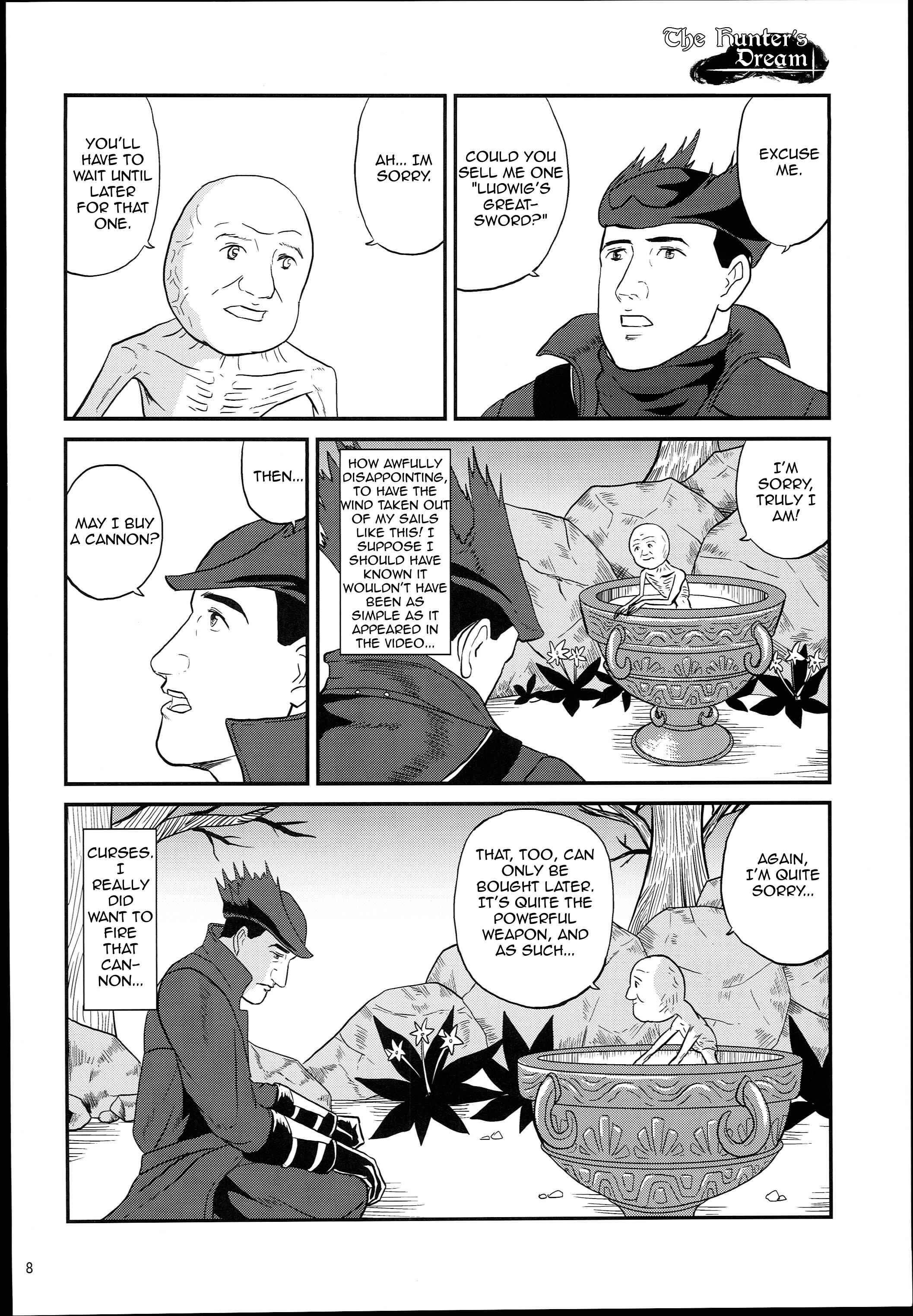 Page 8 Chapter Unknown_60e3 Bloodborne - The Solitary Bloodborne (Doujinshi)