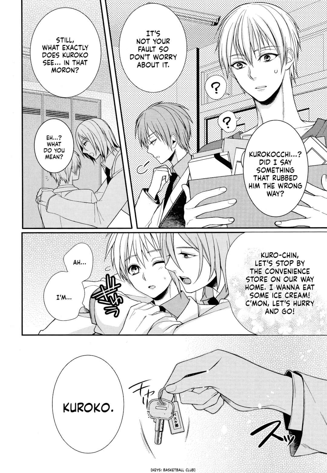 Page 8 Chapter Unknown_549a Kuroko no Basket - Chocolate Panic  (Doujinshi)