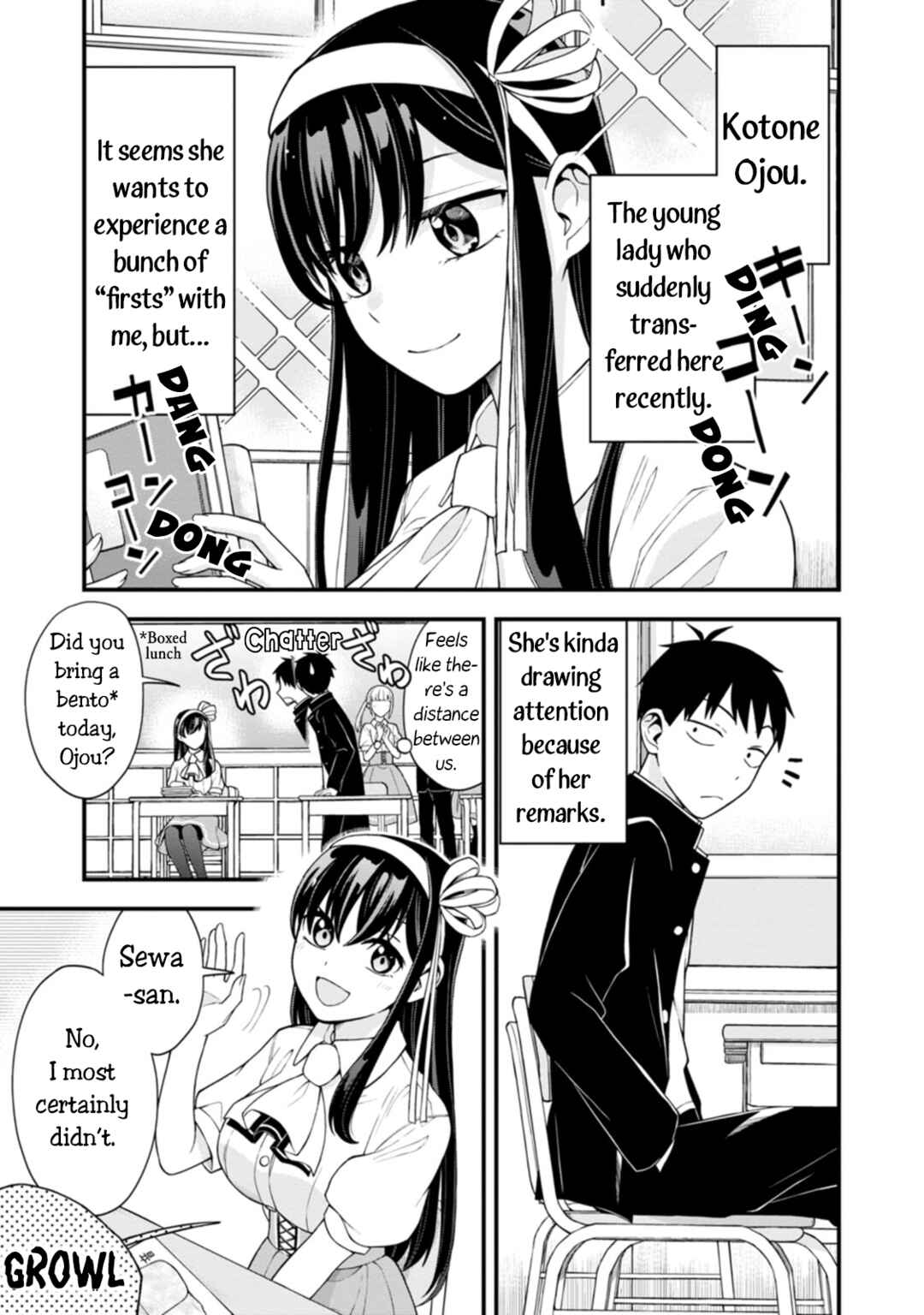 Page 1 Chapter 2 Hajimete no Ojou-sama