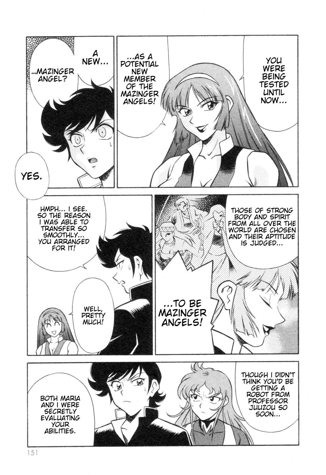 Page 21 Chapter 5 Mazinger Angels Z