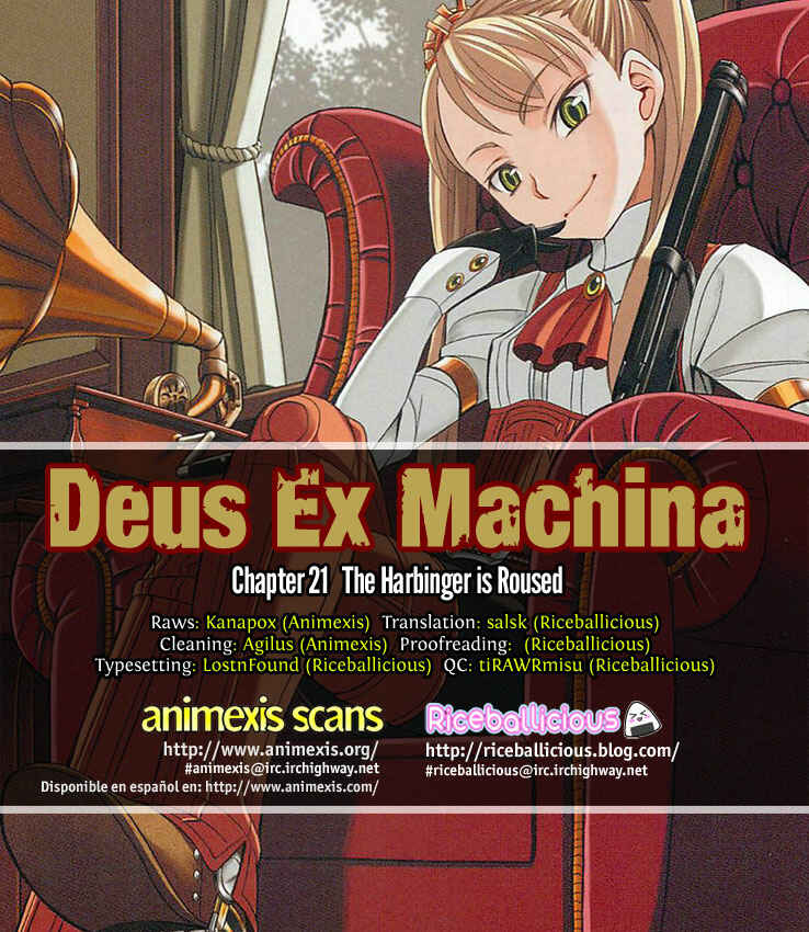 Page 1 Chapter 21 Deus Ex Machina