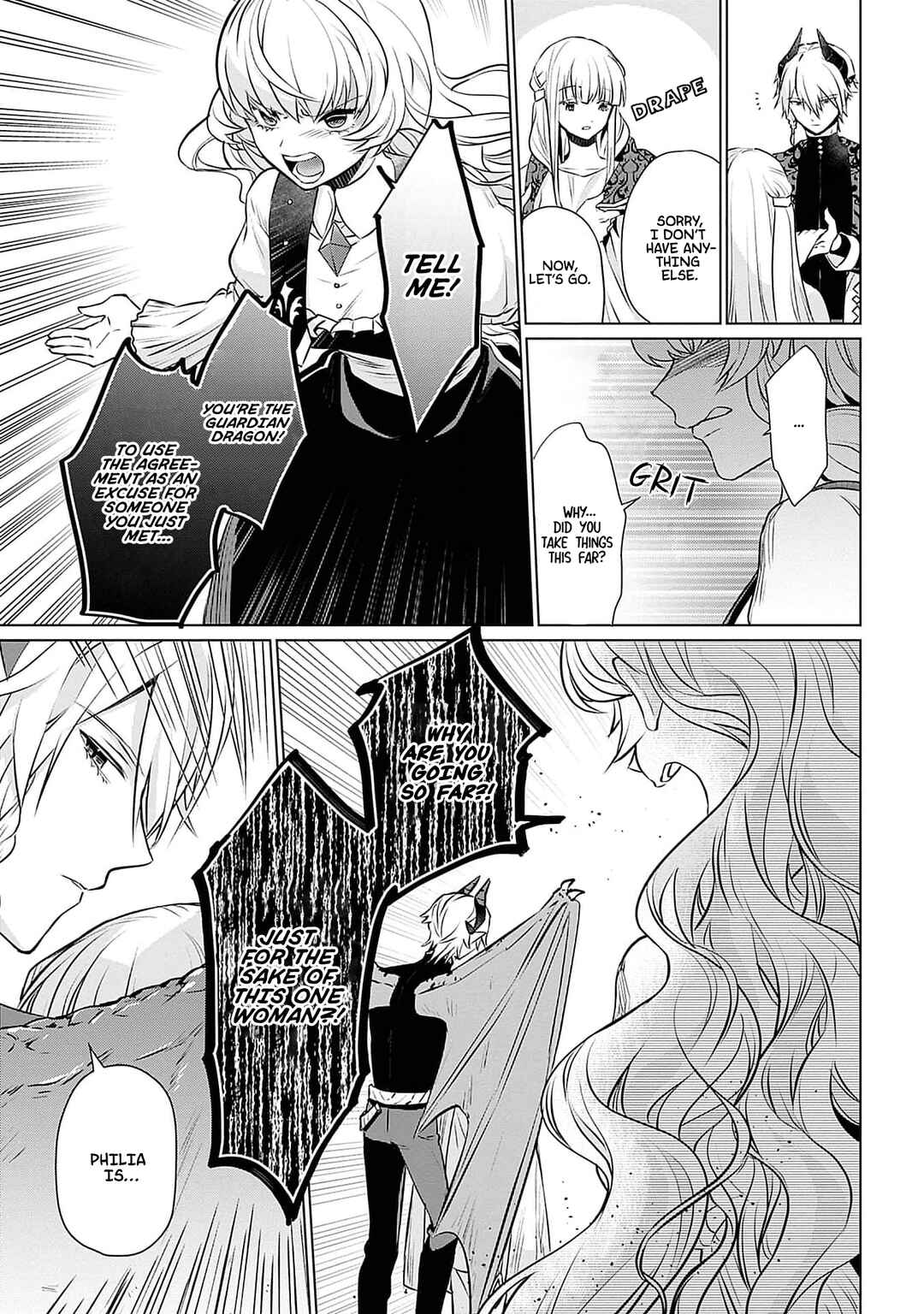 Page 28 Chapter 5 Azamukare Seijo to Shugoryuu no Konyaku