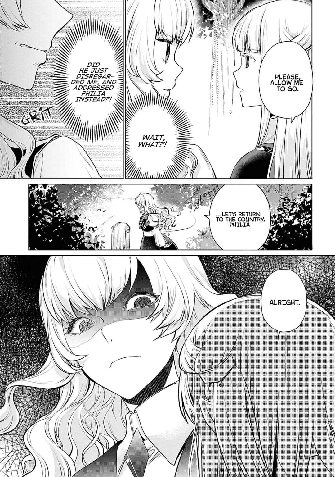 Page 22 Chapter 3 Azamukare Seijo to Shugoryuu no Konyaku