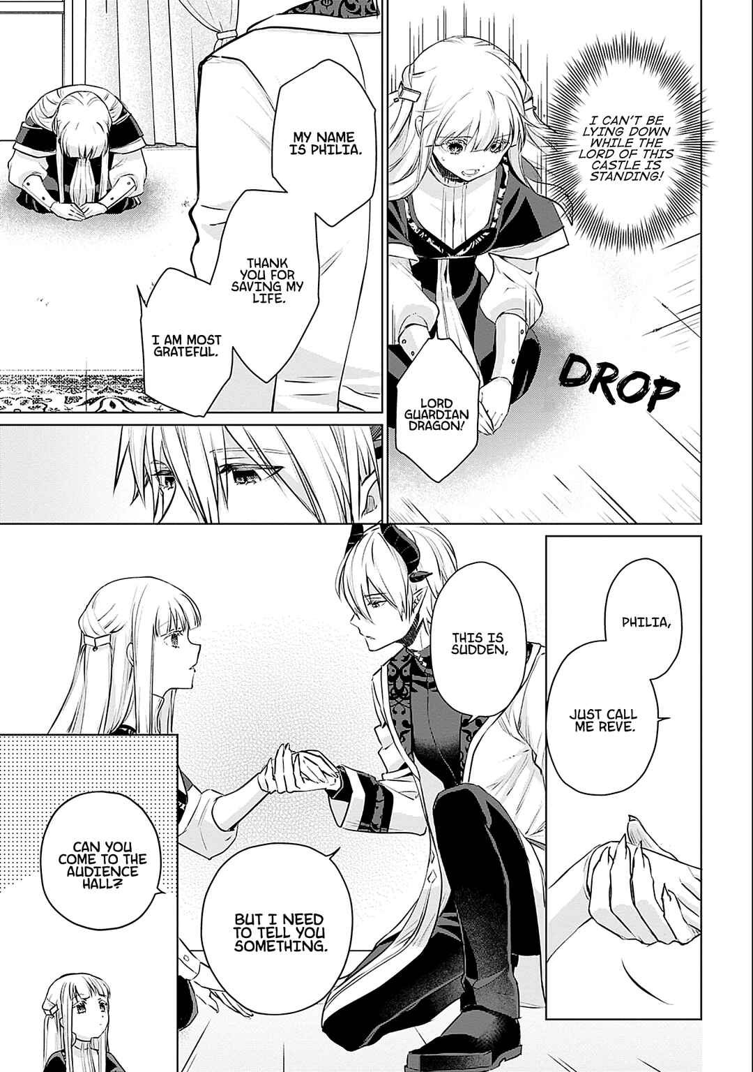 Page 10 Chapter 2 Azamukare Seijo to Shugoryuu no Konyaku