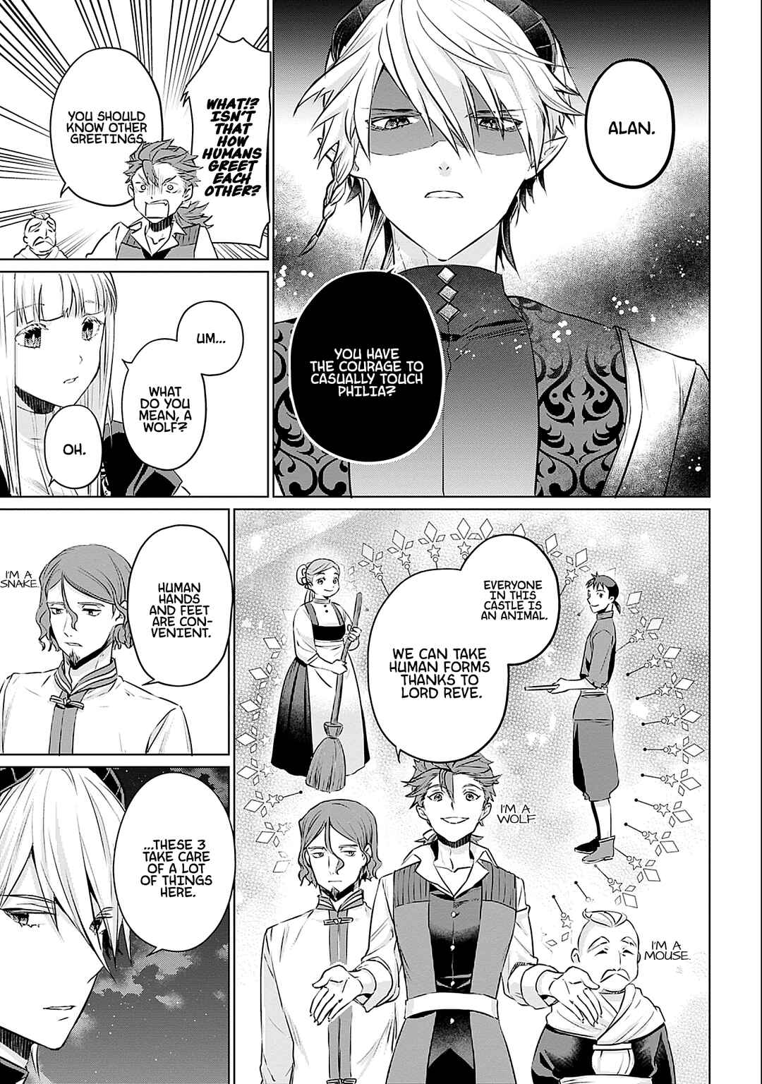 Page 20 Chapter 2 Azamukare Seijo to Shugoryuu no Konyaku