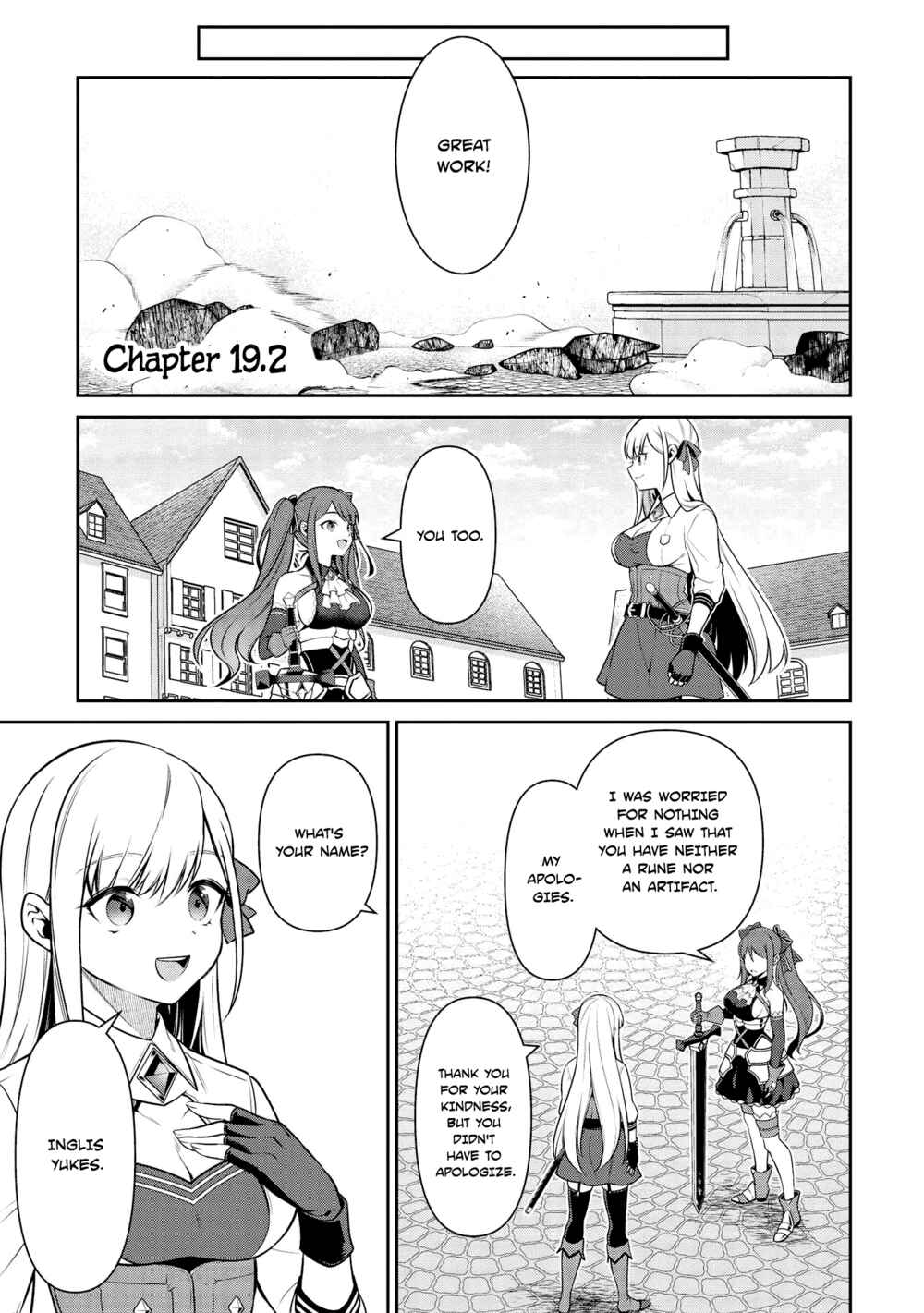 Page 1 Chapter 19.2 Eiyuu-ou, Bu o Kiwameru Tame Tensei Su: Soshite, Sekai Saikyou no Minarai Kishi ♀