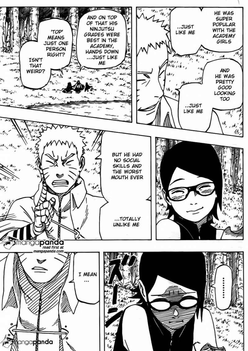 Page 12 Chapter 4 Naruto Gaiden: The Seventh Hokage and the Scarlet Spring
