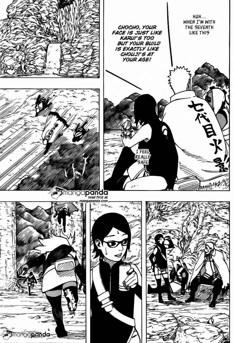 Page 14 Chapter 4 Naruto Gaiden: The Seventh Hokage and the Scarlet Spring