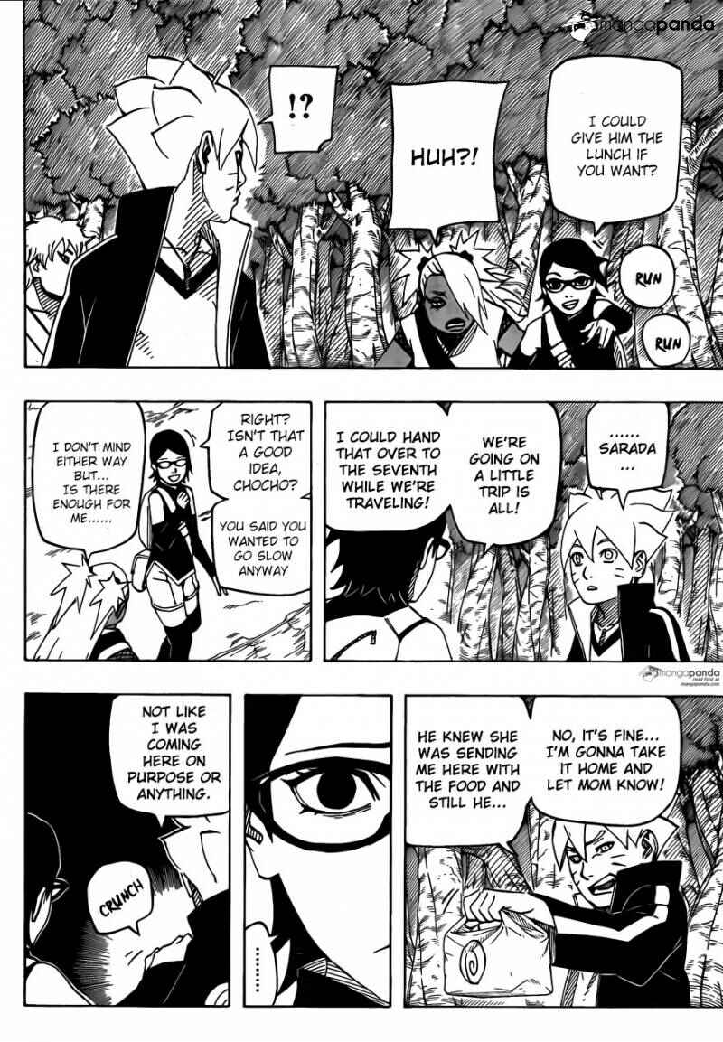Page 4 Chapter 3 Naruto Gaiden: The Seventh Hokage and the Scarlet Spring